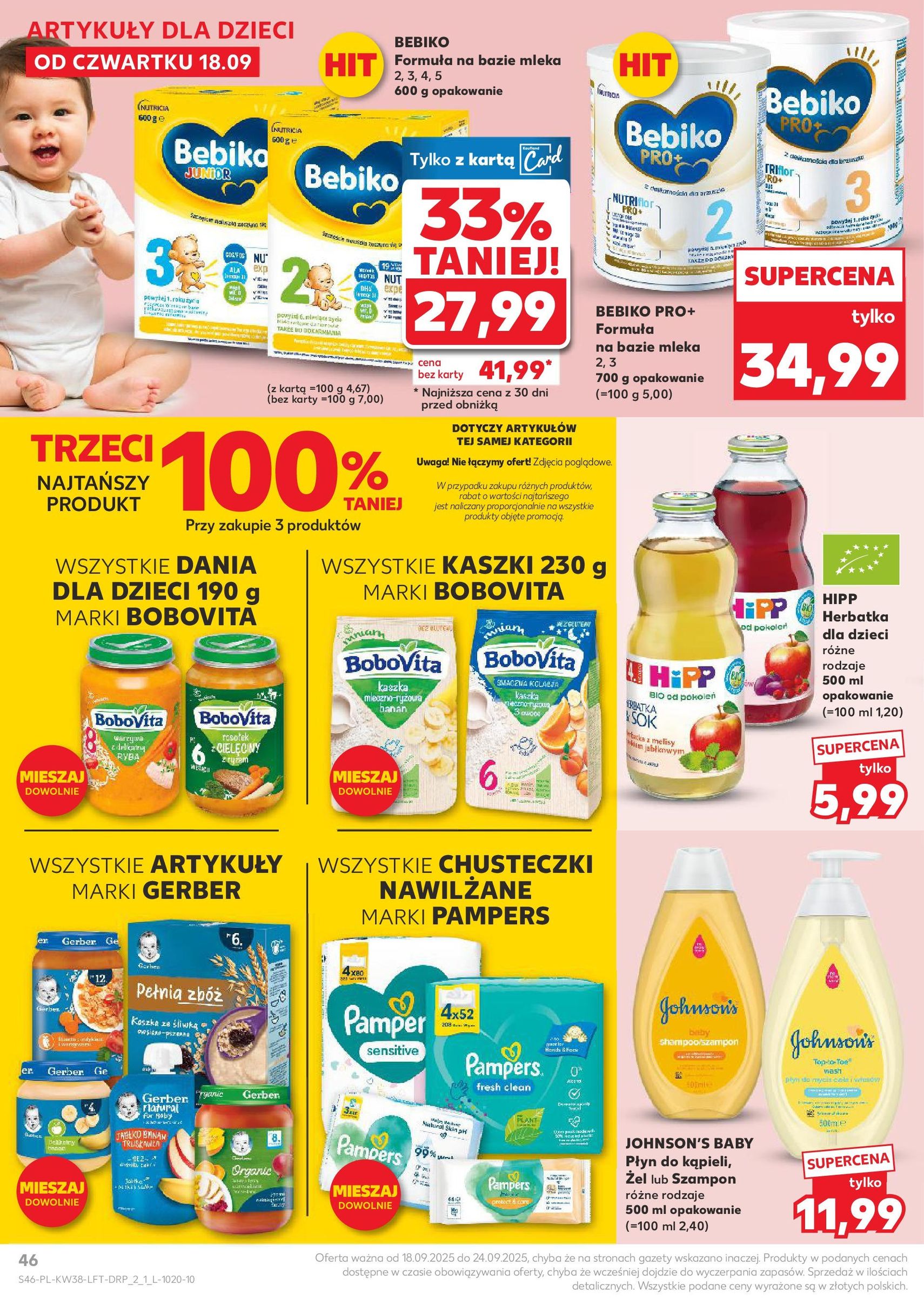 Kaufland gazetka - ważny gazetka od 18.09.2025 strona 46 z 51