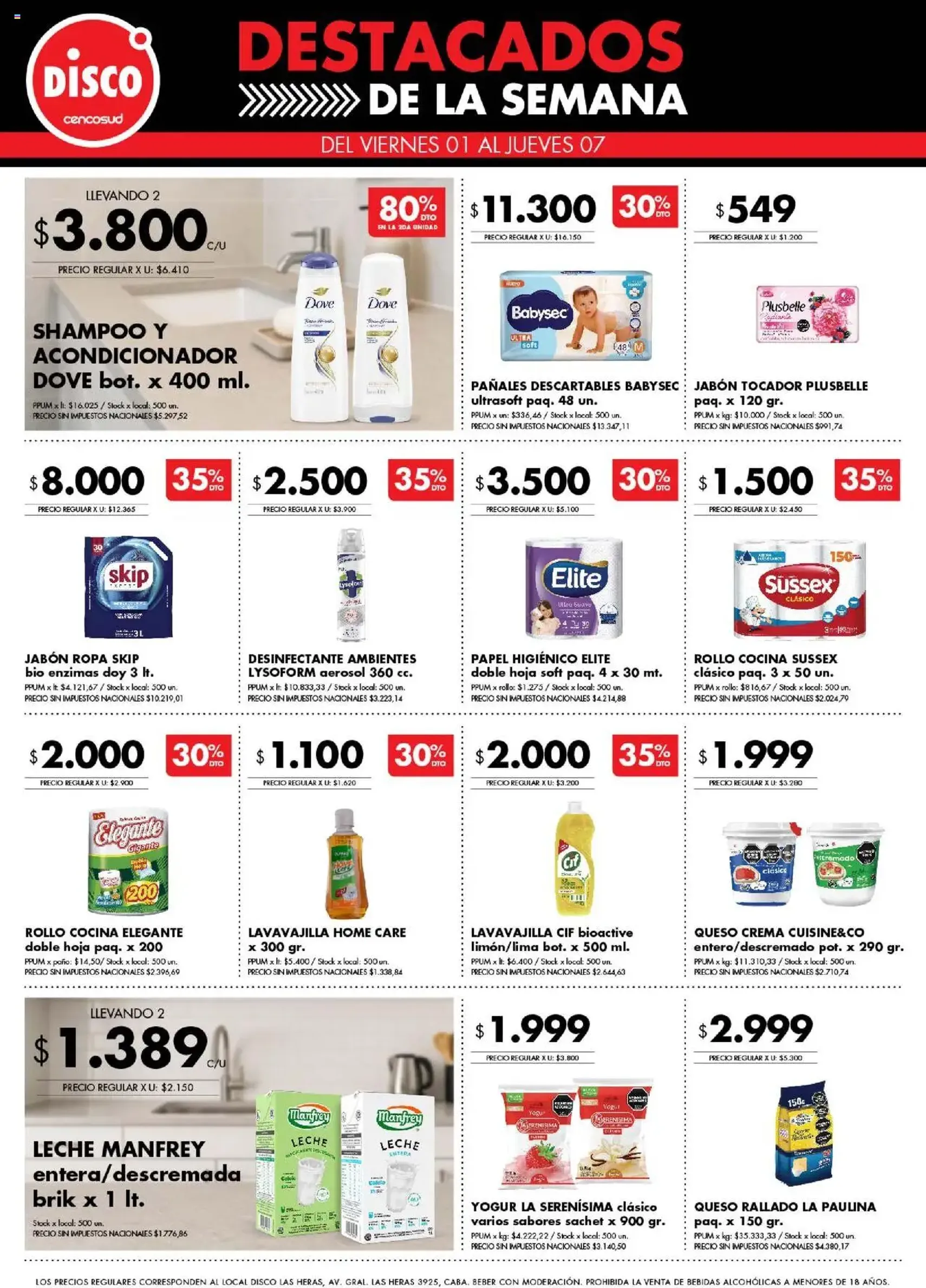 Disco ofertas - folleto válido desde 01/08/2025 página 9 de 11