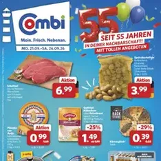 Combi Prospekt - Prospekt Vorschau gültig ab 21.09.2026