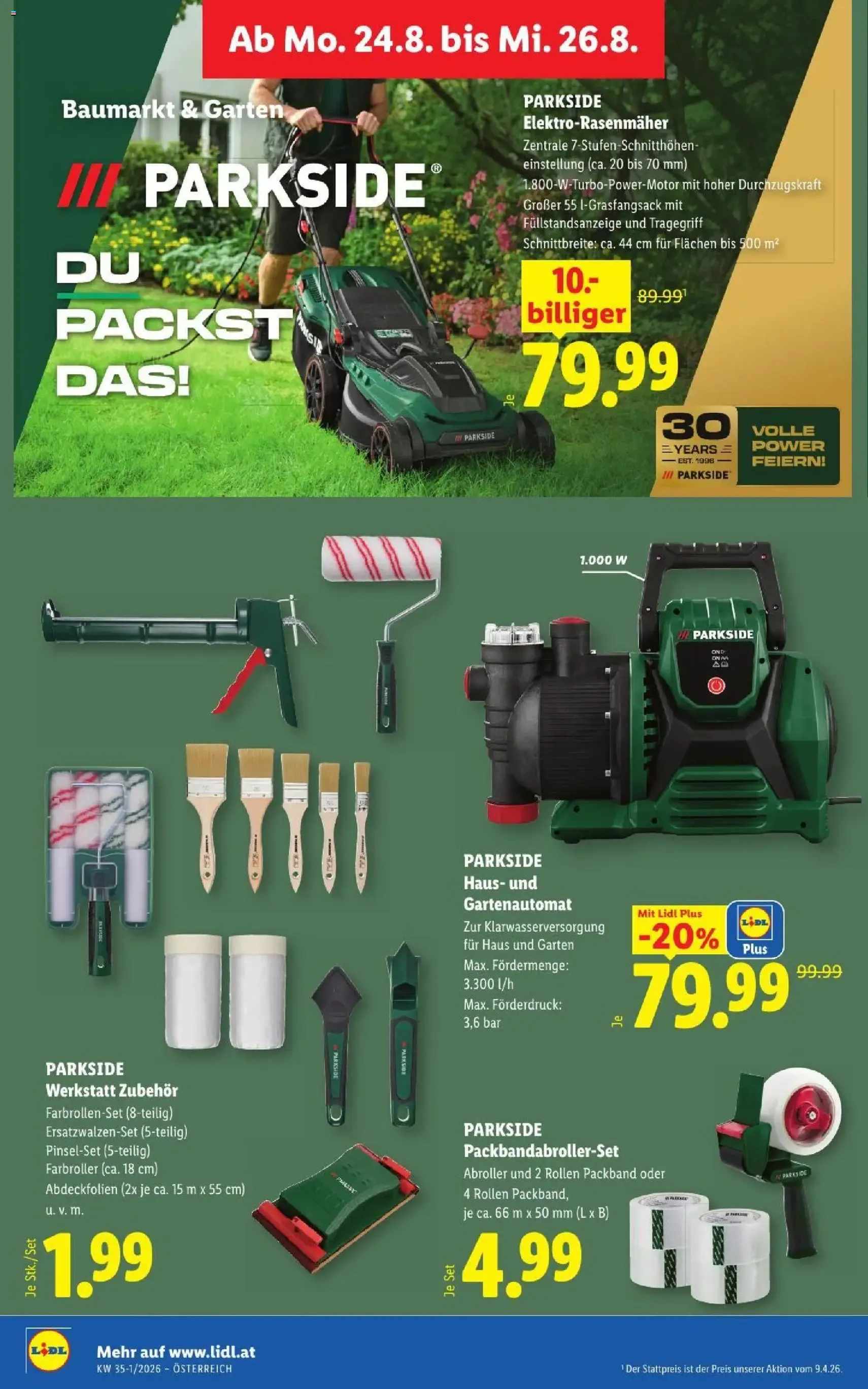 Lidl - Flugblatt - Gültiger Prospekt ab 20.08.2026, Seite 33 von insgesamt 55