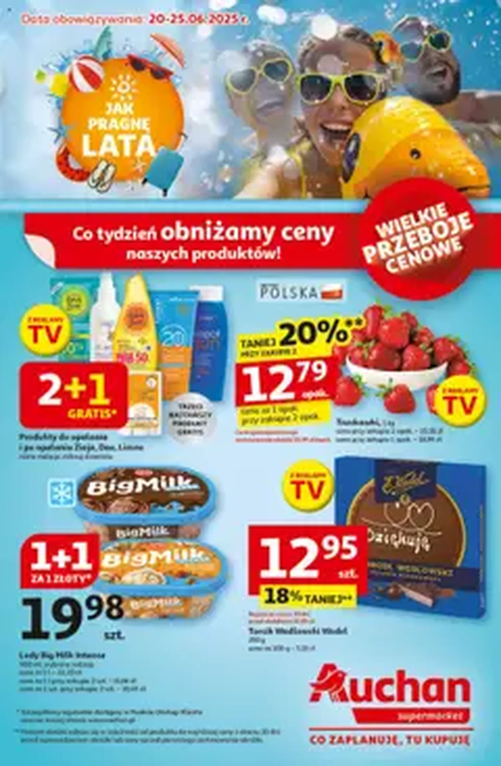 Auchan Gazetka - ważny gazetka od 20.06.2025 strona 1 z 1