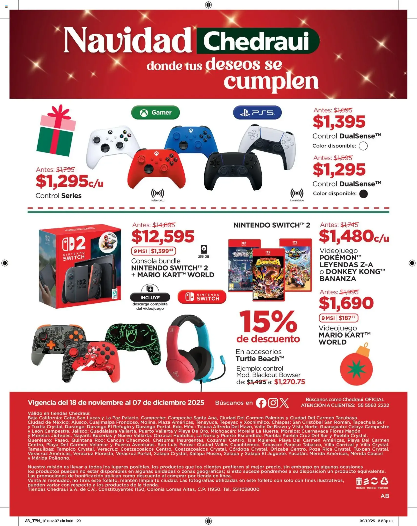 Chedraui folleto - folleto válido desde 18/11/2025 página 20 de 20