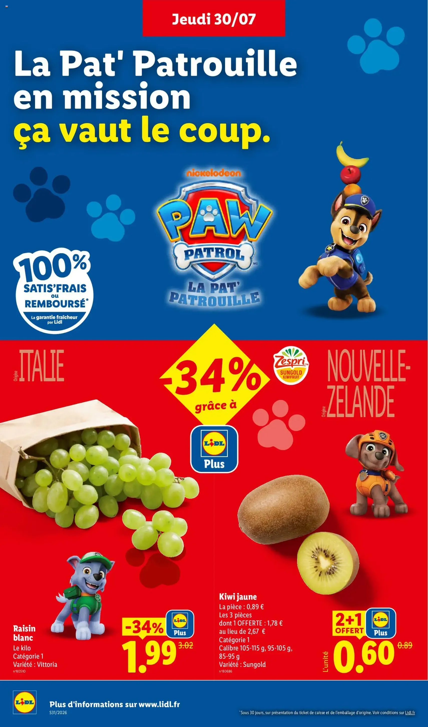 LIDL catalogue - brochure valable à partir du 30/07/2026, page 2 sur 59