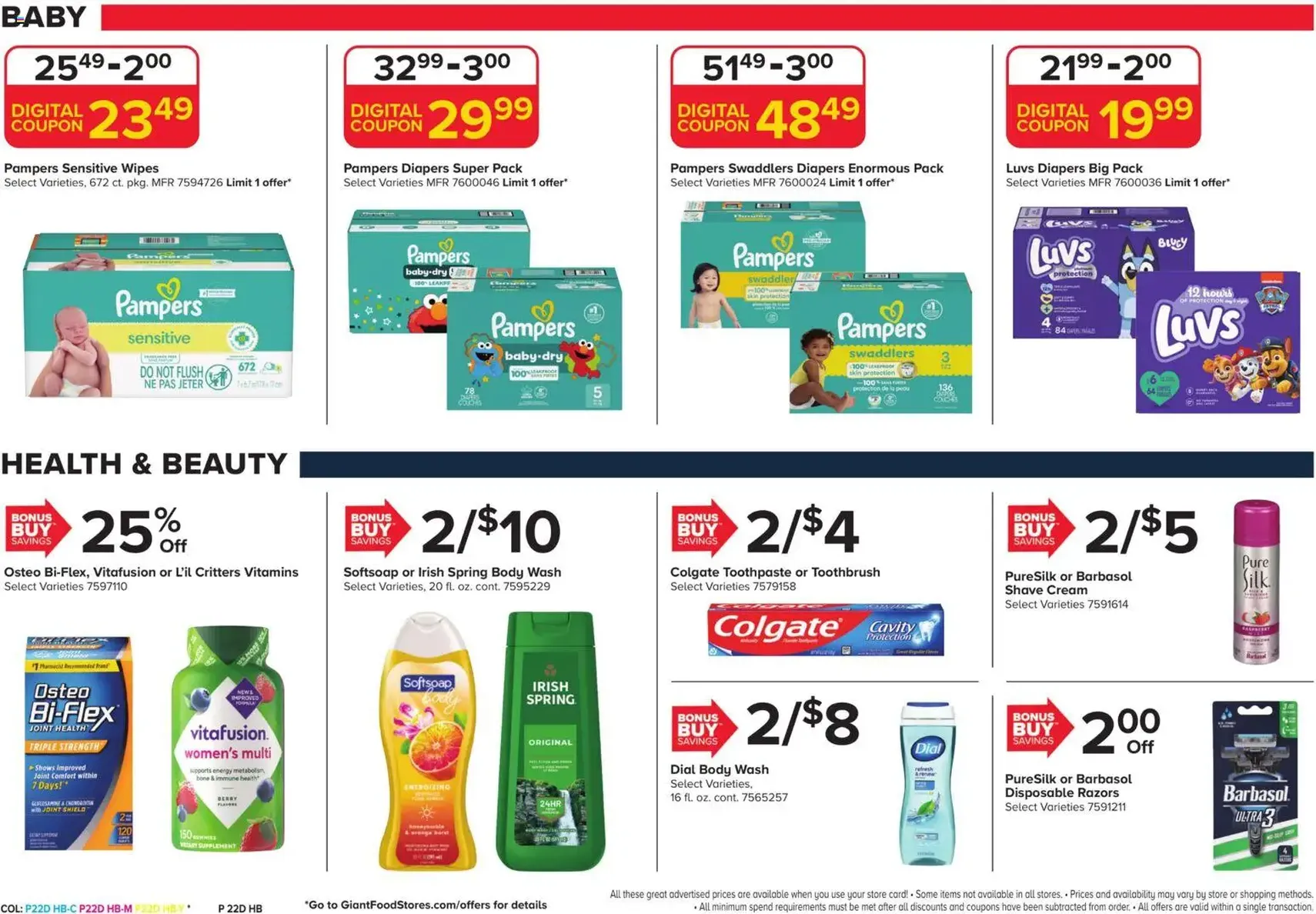 Giant Weekly Ad - valid flyer from 01/30/2026, page 25 of 25