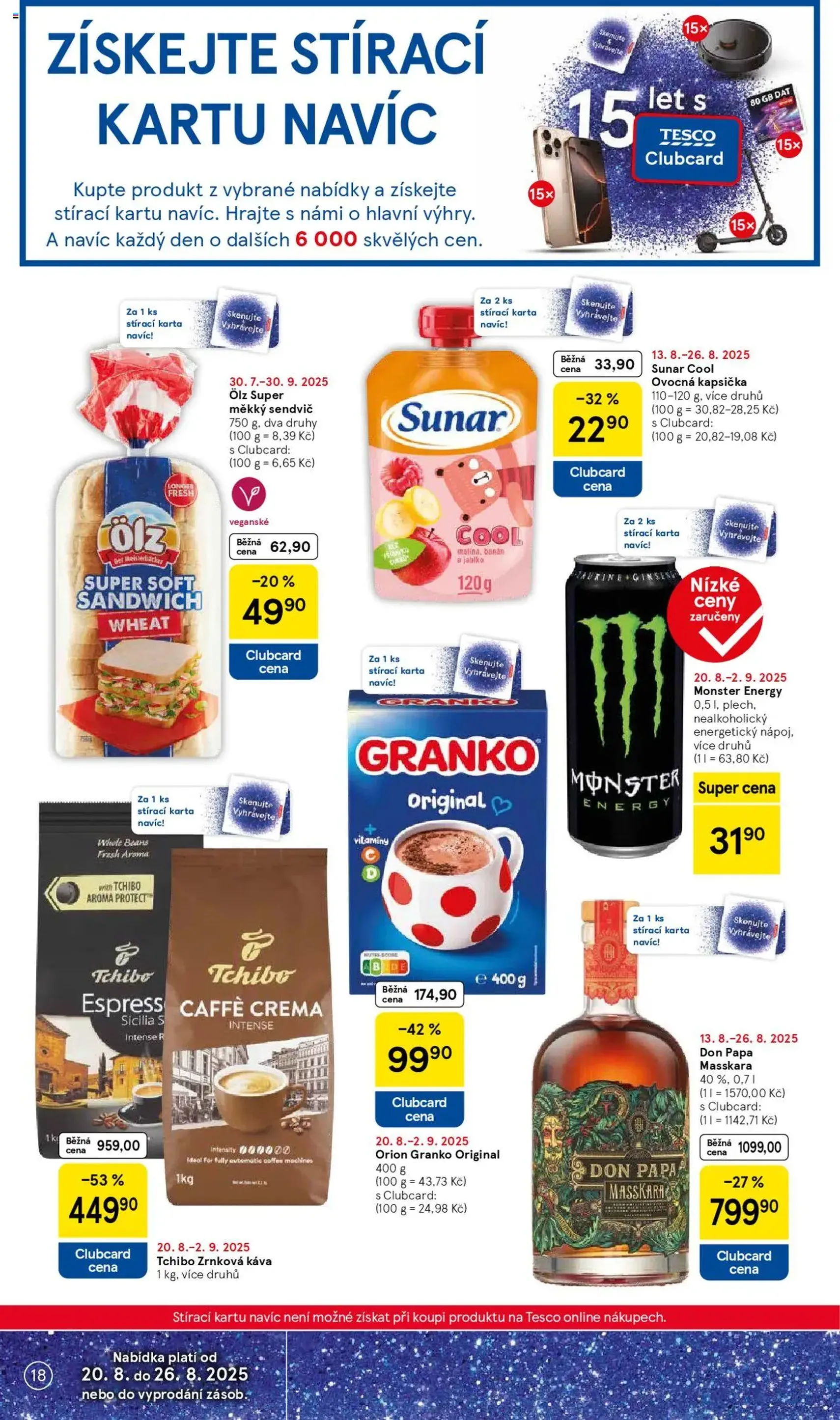 Tesco leták - Hypermarket - platný leták od 20.08.2025 strana 18 z 34 Tesco leták - Hypermarket - platný leták od 20.08.2025 strana 18 z 34