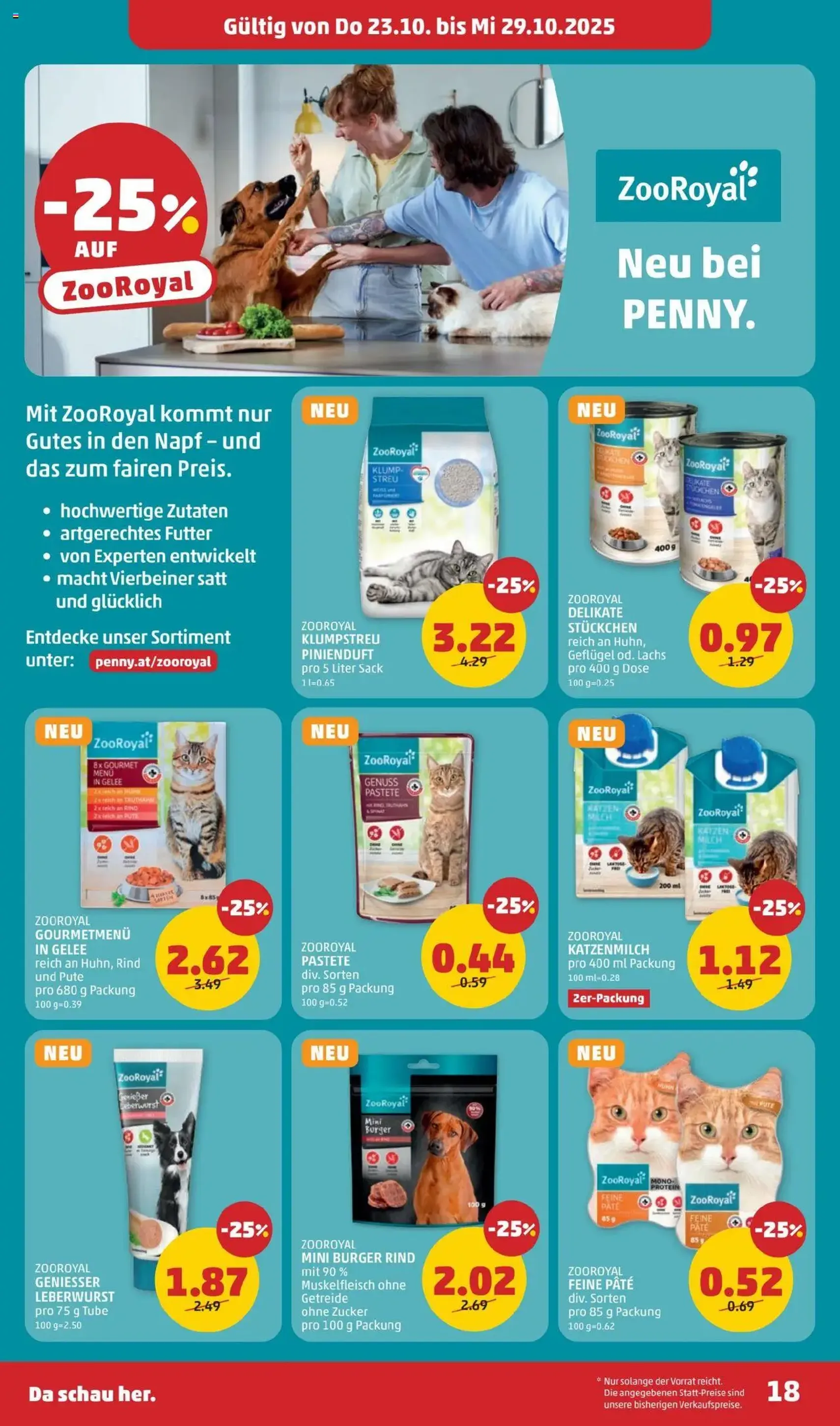 Penny Markt Flugblatt - Gültiger Prospekt ab 23.10.2025, Seite 18 von insgesamt 32 Penny Markt Flugblatt - Gültiger Prospekt ab 23.10.2025, Seite 18 von insgesamt 32