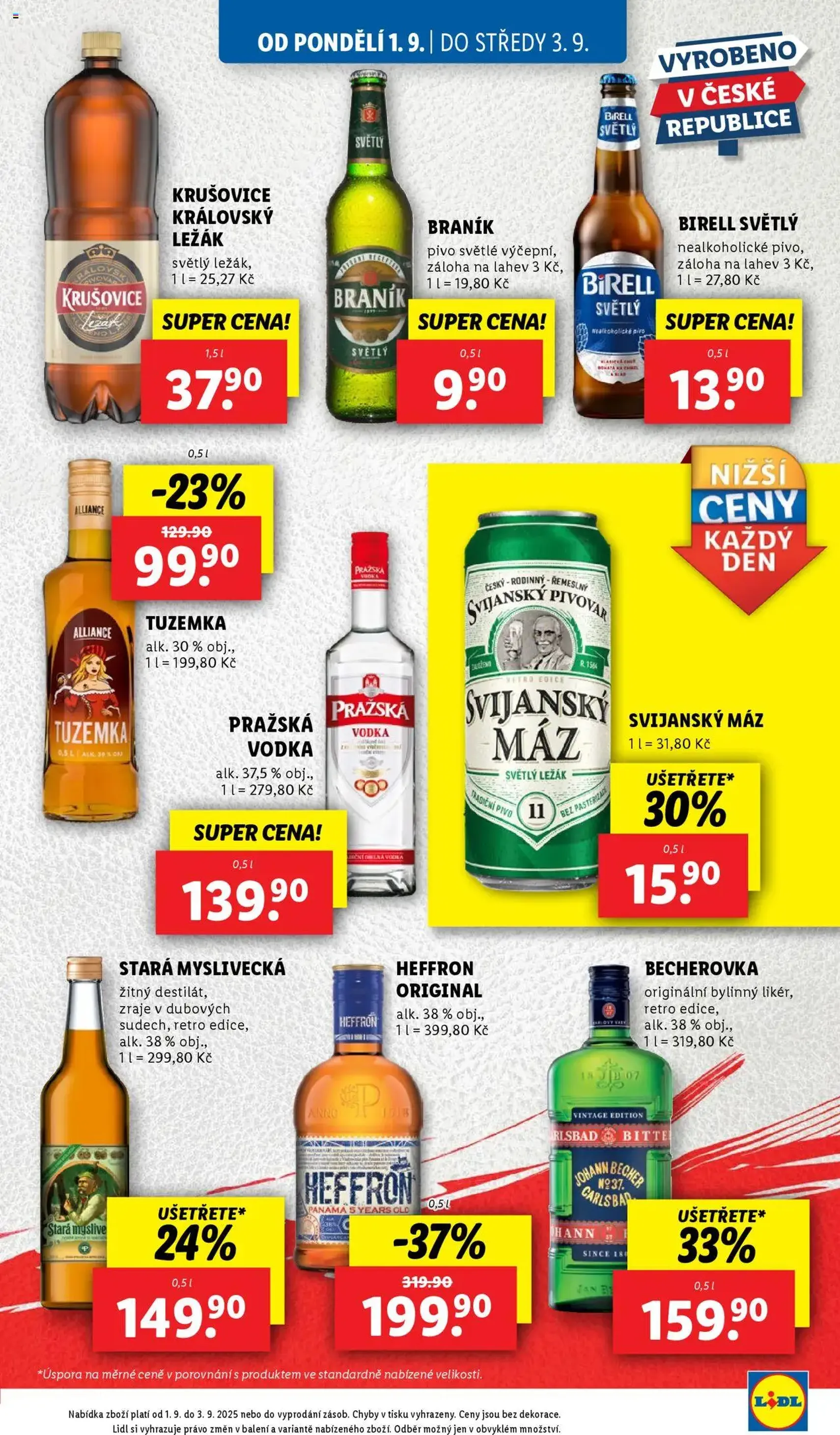 Lidl leták - platný leták od 01.09.2025 strana 25 z 45 Lidl leták - platný leták od 01.09.2025 strana 25 z 45
