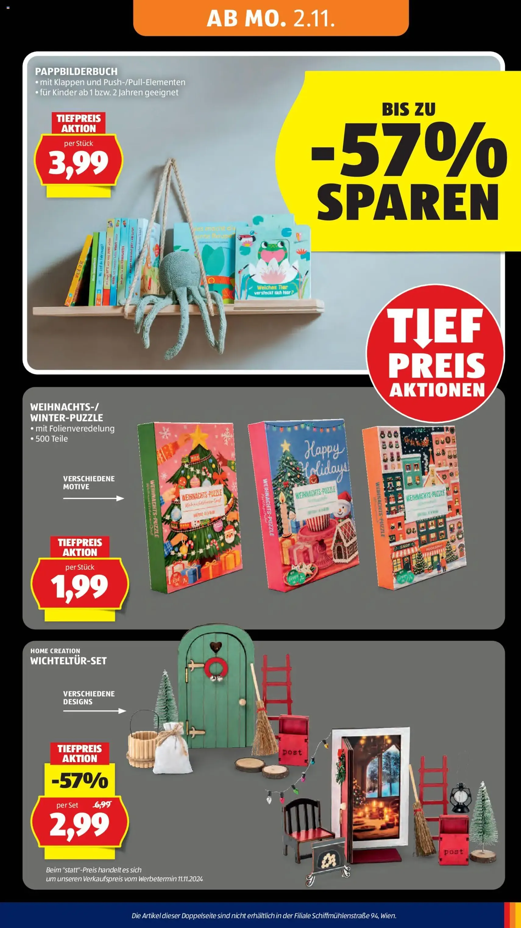 Hofer Flugblatt - Gültiger Prospekt ab 30.10.2026, Seite 33 von insgesamt 50