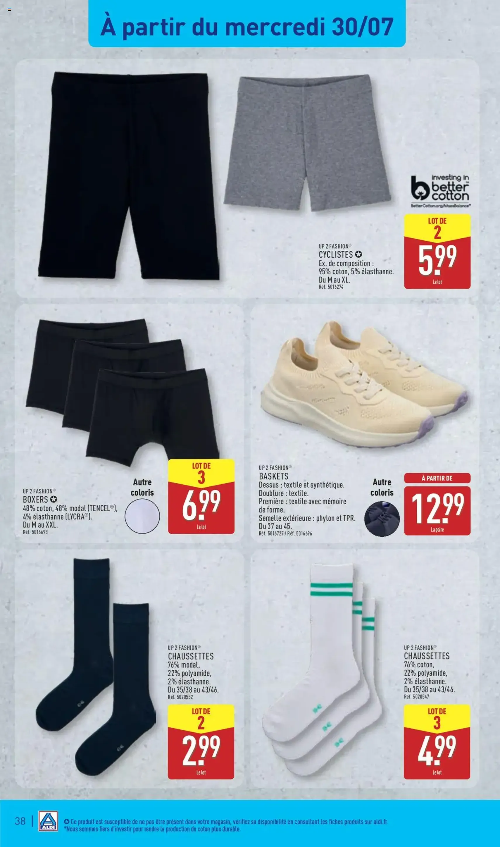 Aldi catalogue de la semaine 31 - brochure valable à partir du 29/07/2025, page 40 sur 50