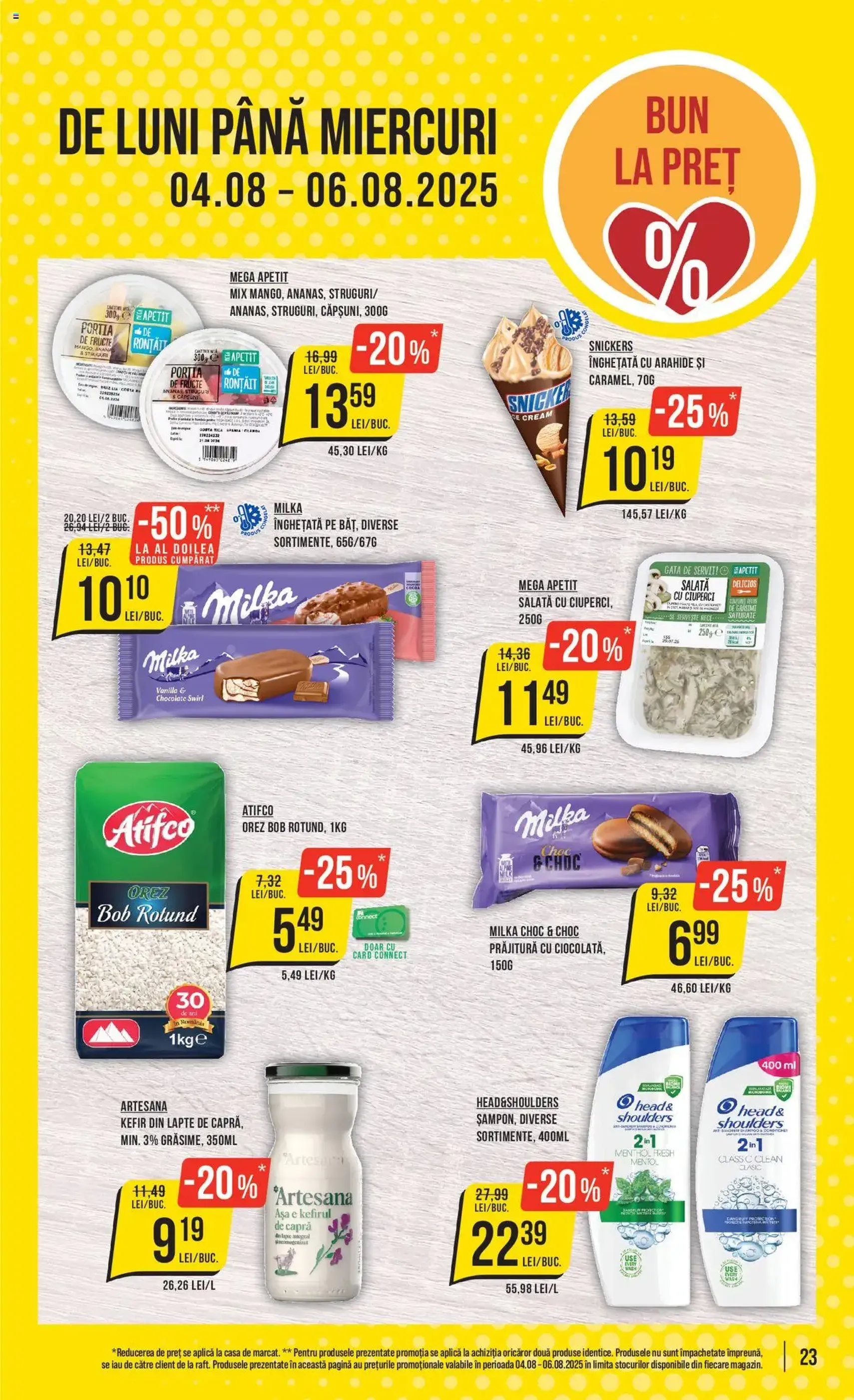 Catalog Mega Image - cataloage valabile începând cu 31.07.2025 pagina 23 din 24 Catalog Mega Image - cataloage valabile începând cu 31.07.2025 pagina 23 din 24
