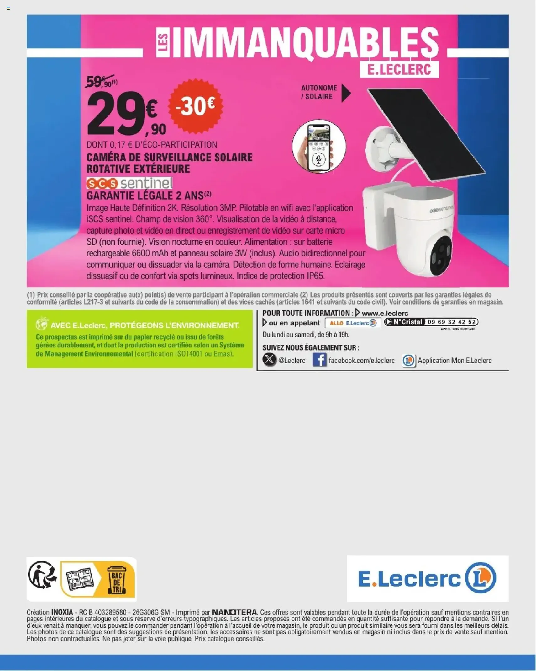 E.Leclerc catalogue de la semaine 17 - brochure valable à partir du 21/04/2026, page 44 sur 44