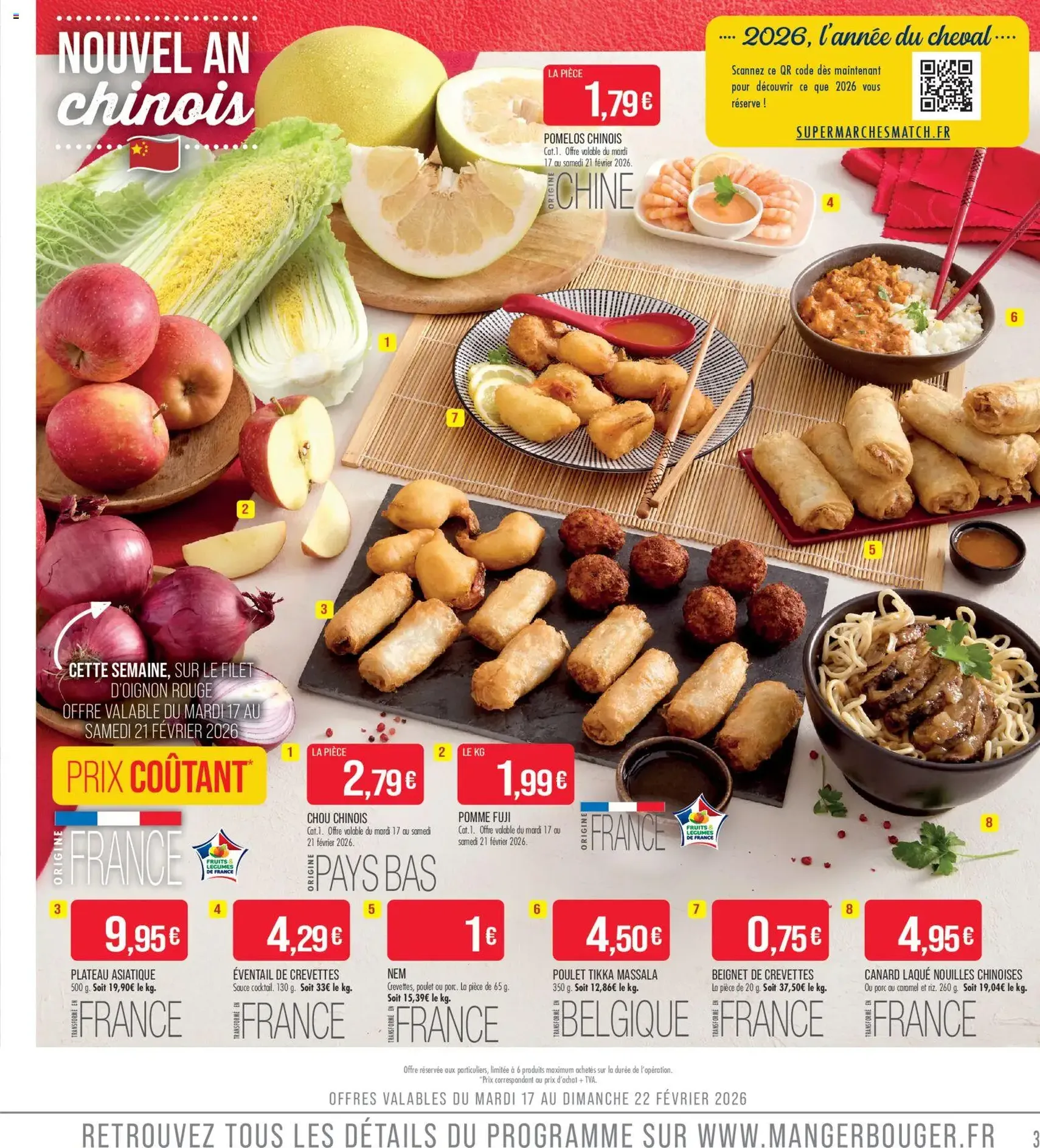 Match Supermarché catalogue - brochure valable à partir du 17/02/2026, page 3 sur 20