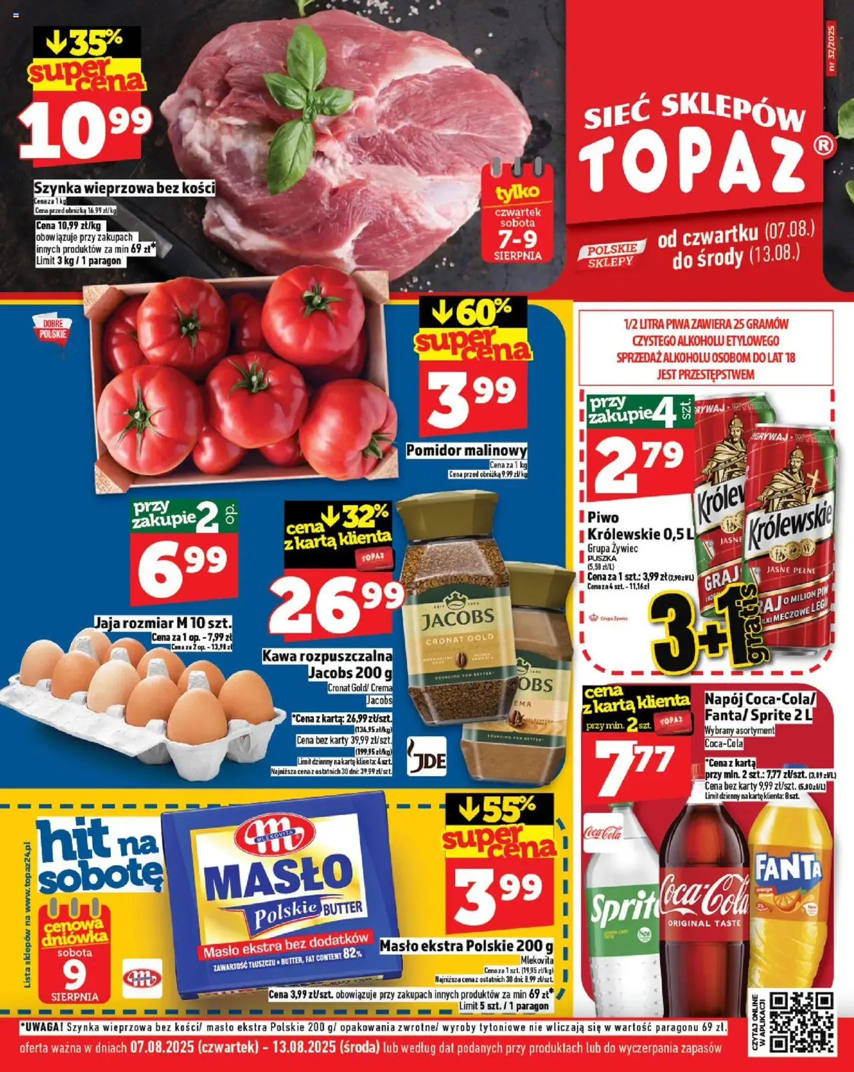 Topaz Gazetka - ważny gazetka od 07.08.2025 strona 1 z 28