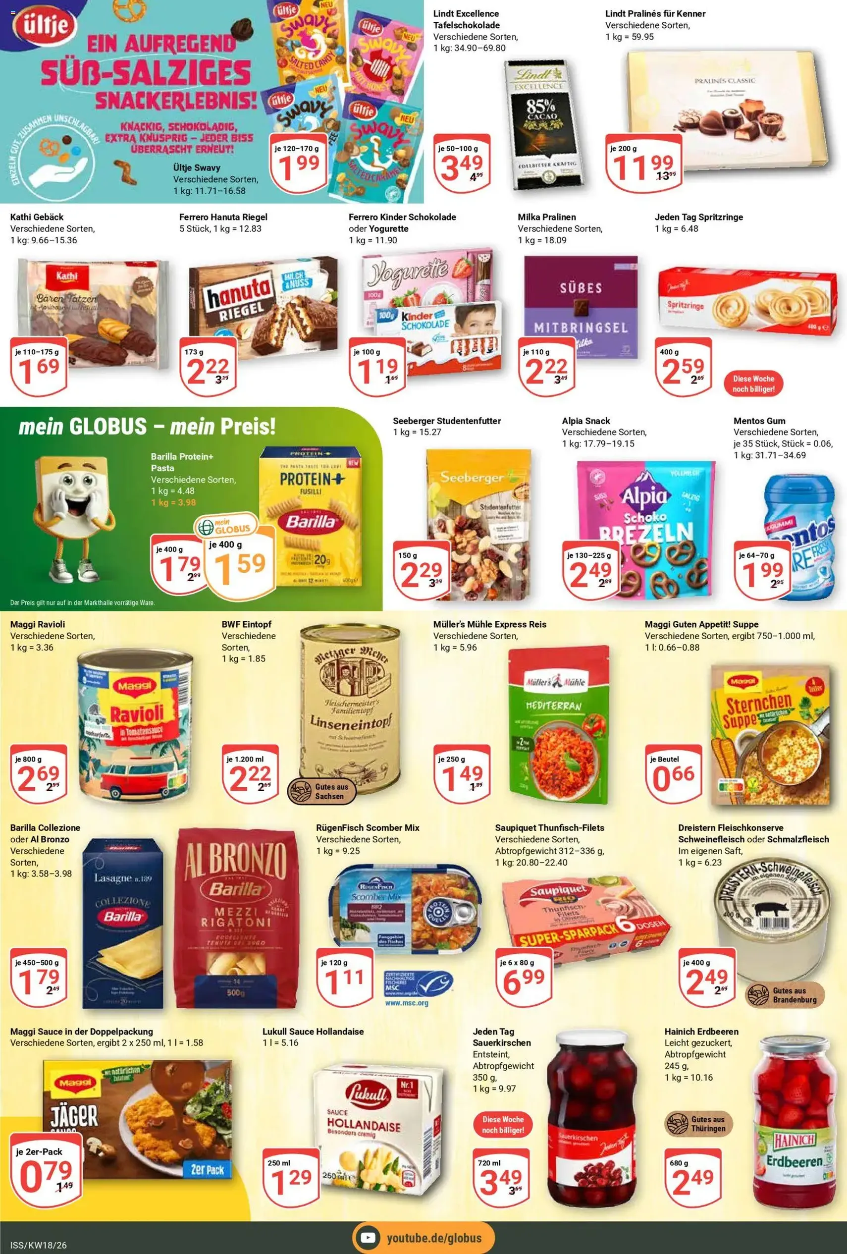 Globus Prospekt - Gültiger Prospekt ab 27.04.2026, Seite 18 von insgesamt 36