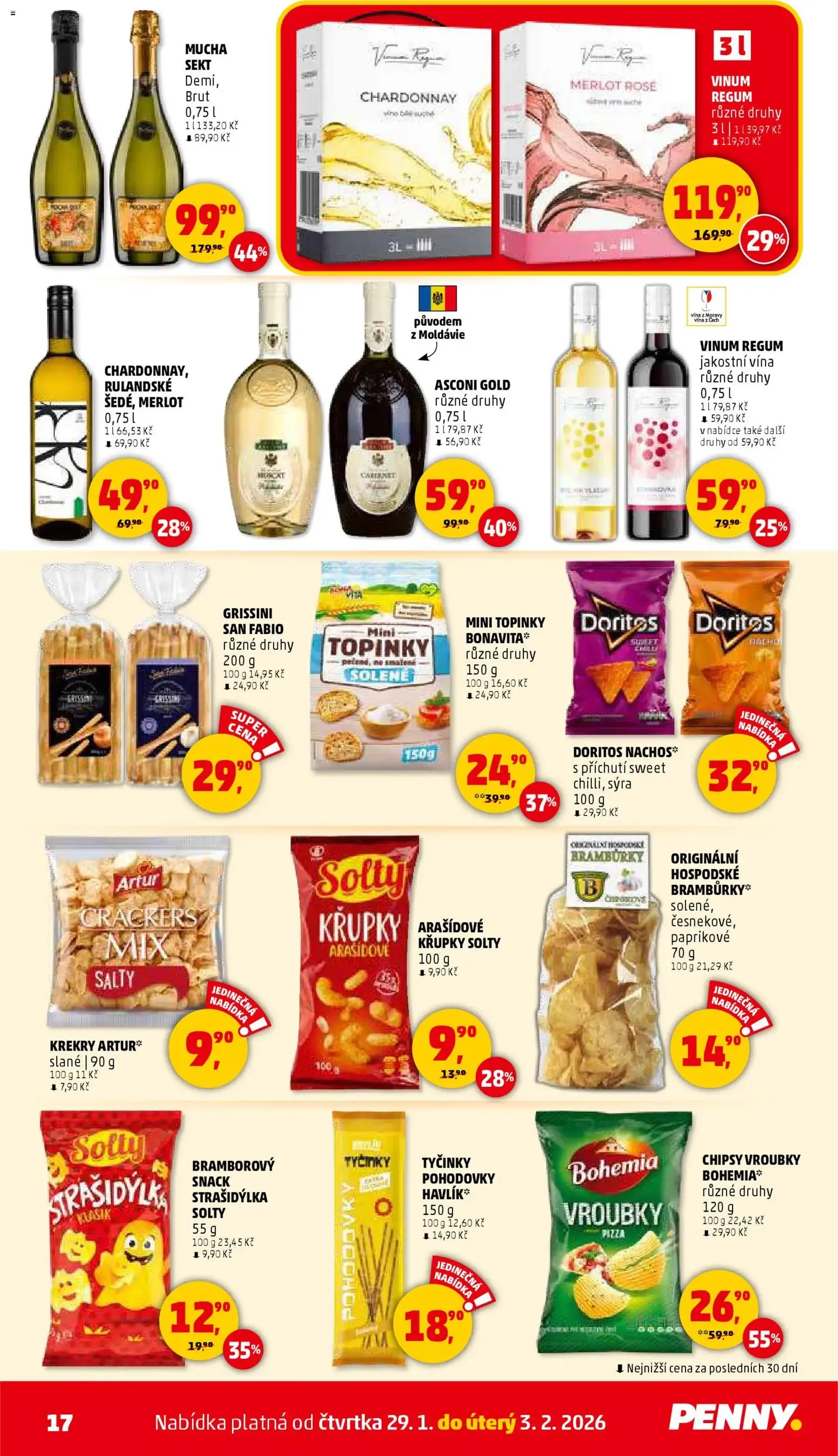 Penny Market leták - Čtvrtečník - platný leták od 29.01.2026 strana 17 z 32