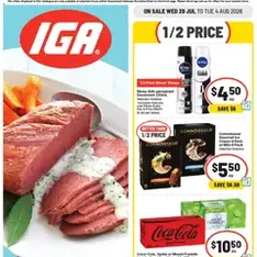 IGA catalogue - Flyer preview valid from 29/07/2026