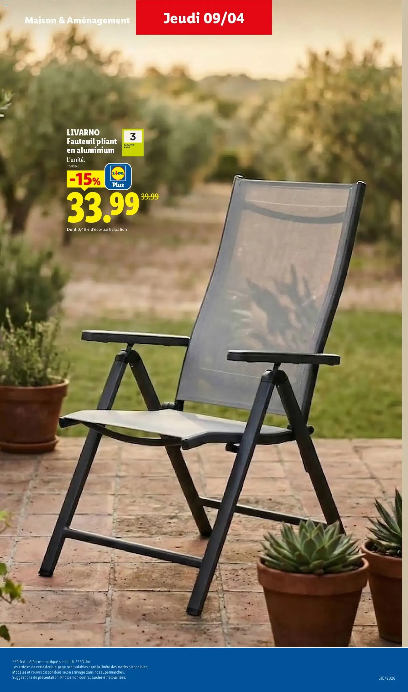 LIDL catalogue semaine 15 - brochure valable à partir du 09/04/2026, page 35 sur 75