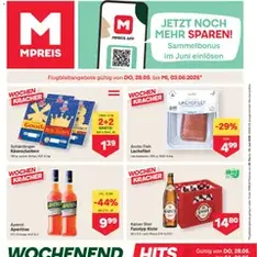 MPREIS Flugblatt - Prospekt Vorschau gültig ab 28.05.2026