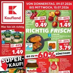 Kaufland Prospekt - Prospekt Vorschau gültig ab 09.07.2026
