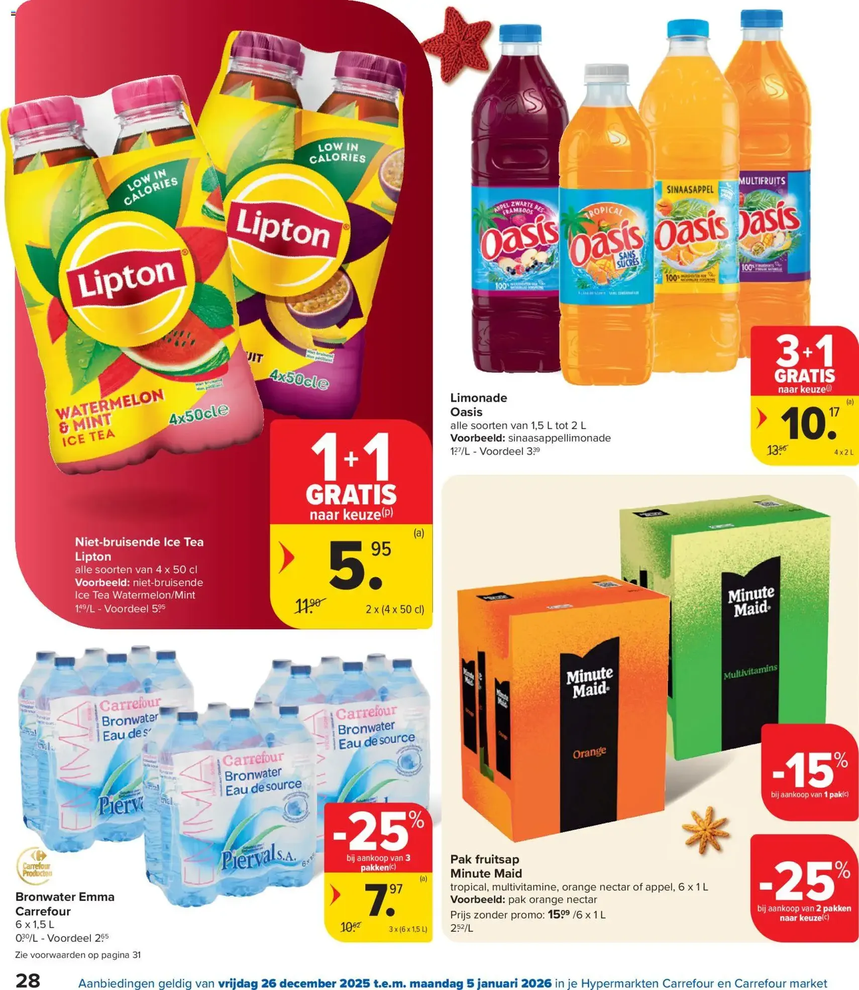 Carrefour folder week 1 - geldige folder vanaf 26/12/2025 pagina 28 van 32