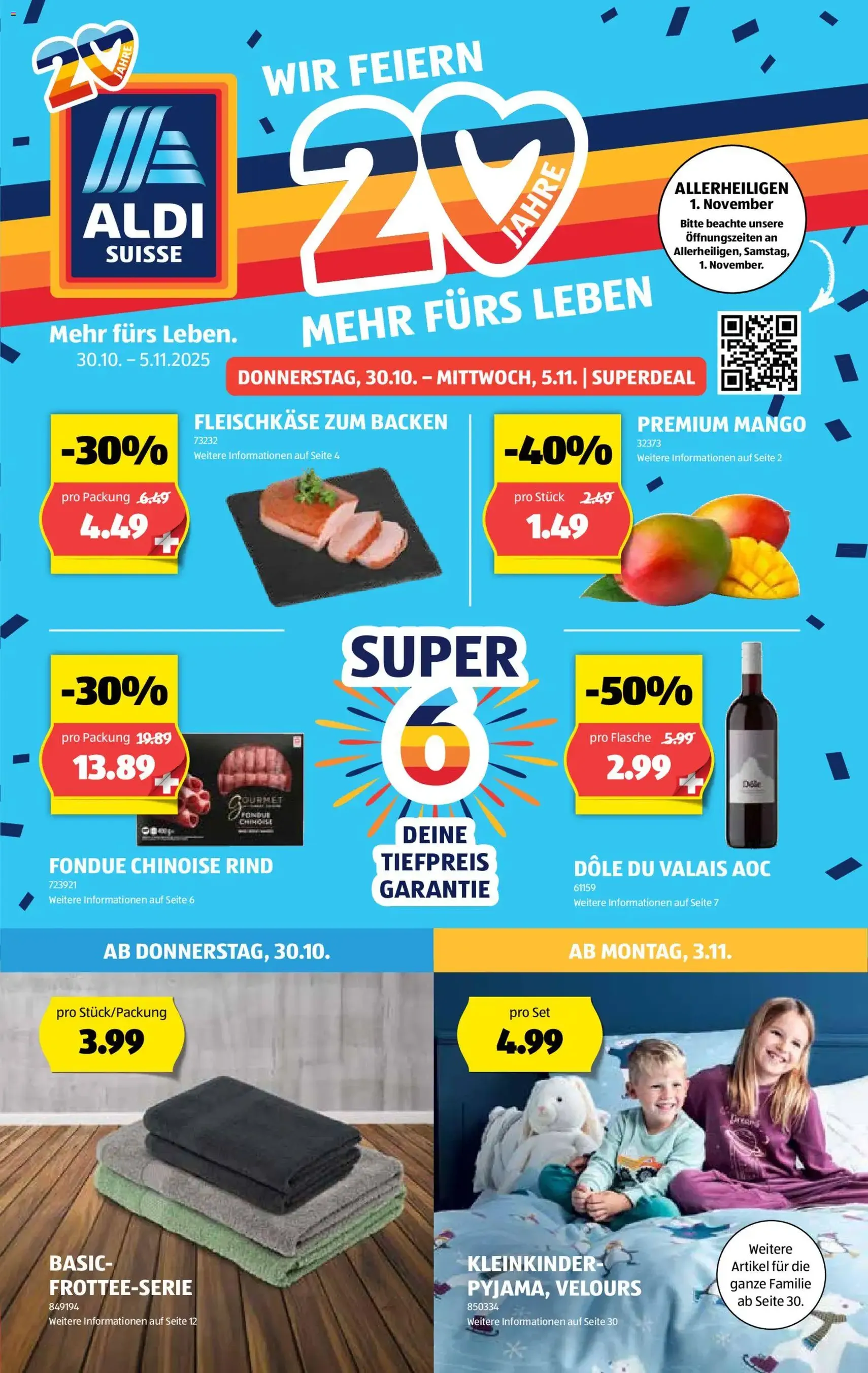 Aldi Aktionen - Gültiger Prospekt ab 30.10.2025, Seite 1 von insgesamt 36 Aldi Aktionen - Gültiger Prospekt ab 30.10.2025, Seite 1 von insgesamt 36