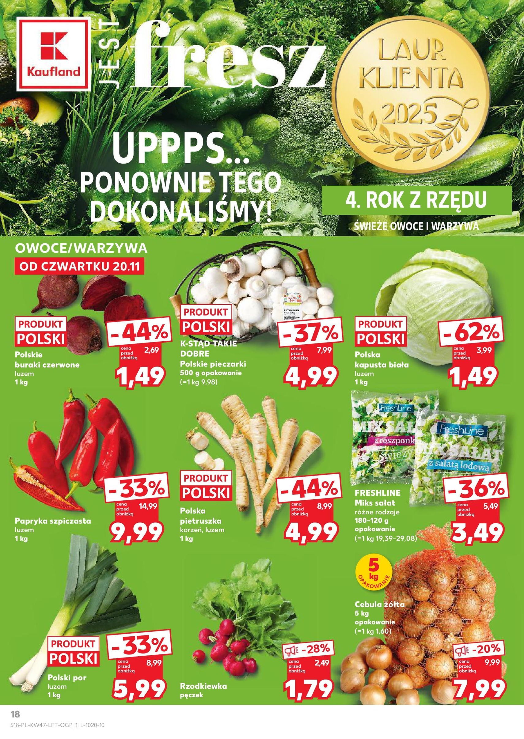 Kaufland gazetka - ważny gazetka od 20.11.2025 strona 18 z 61