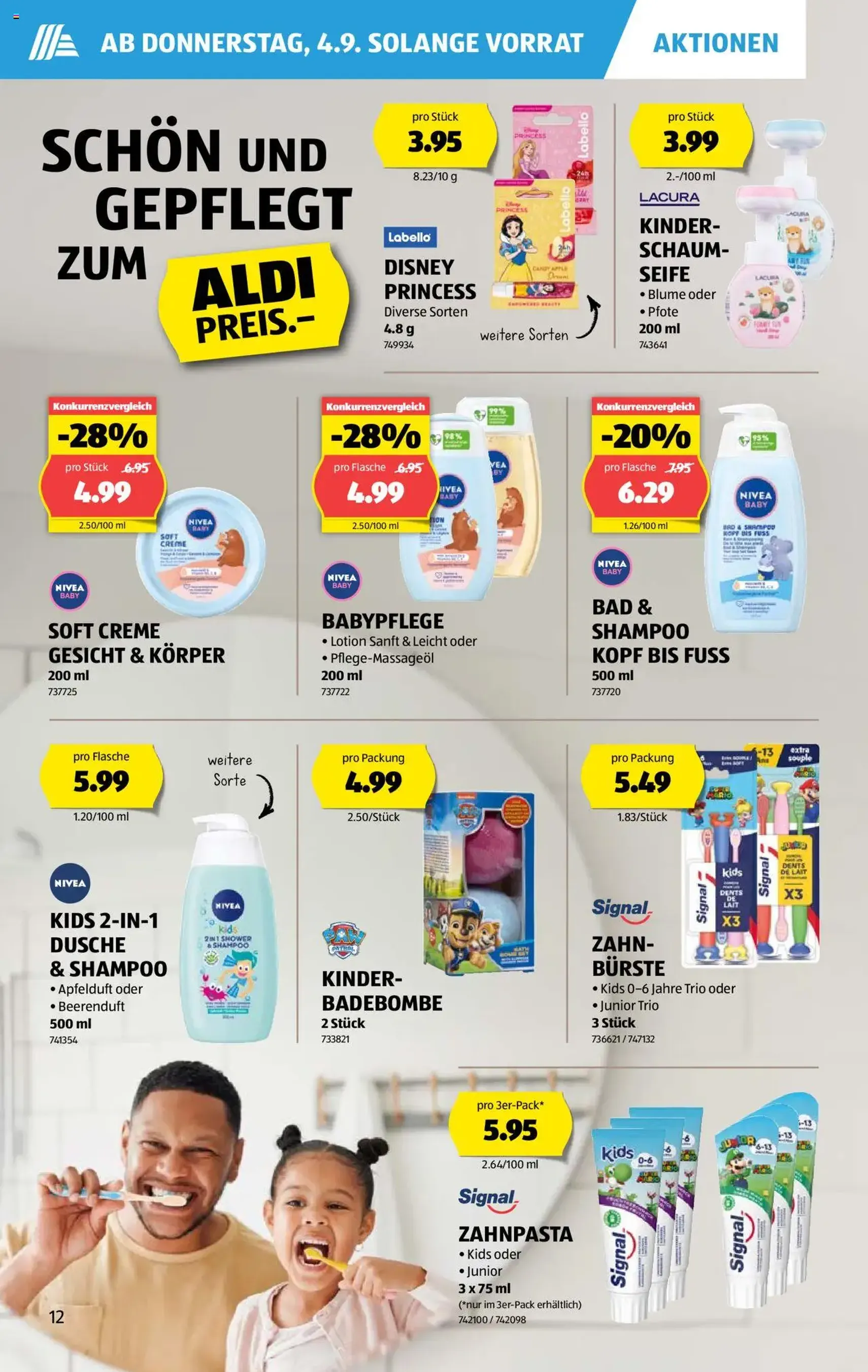 Aldi Aktionen - Gültiger Prospekt ab 04.09.2025, Seite 12 von insgesamt 35 Aldi Aktionen - Gültiger Prospekt ab 04.09.2025, Seite 12 von insgesamt 35