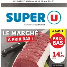 Super U catalogue - Prévisualisation du catalogue valable à partir du 05/05/2026