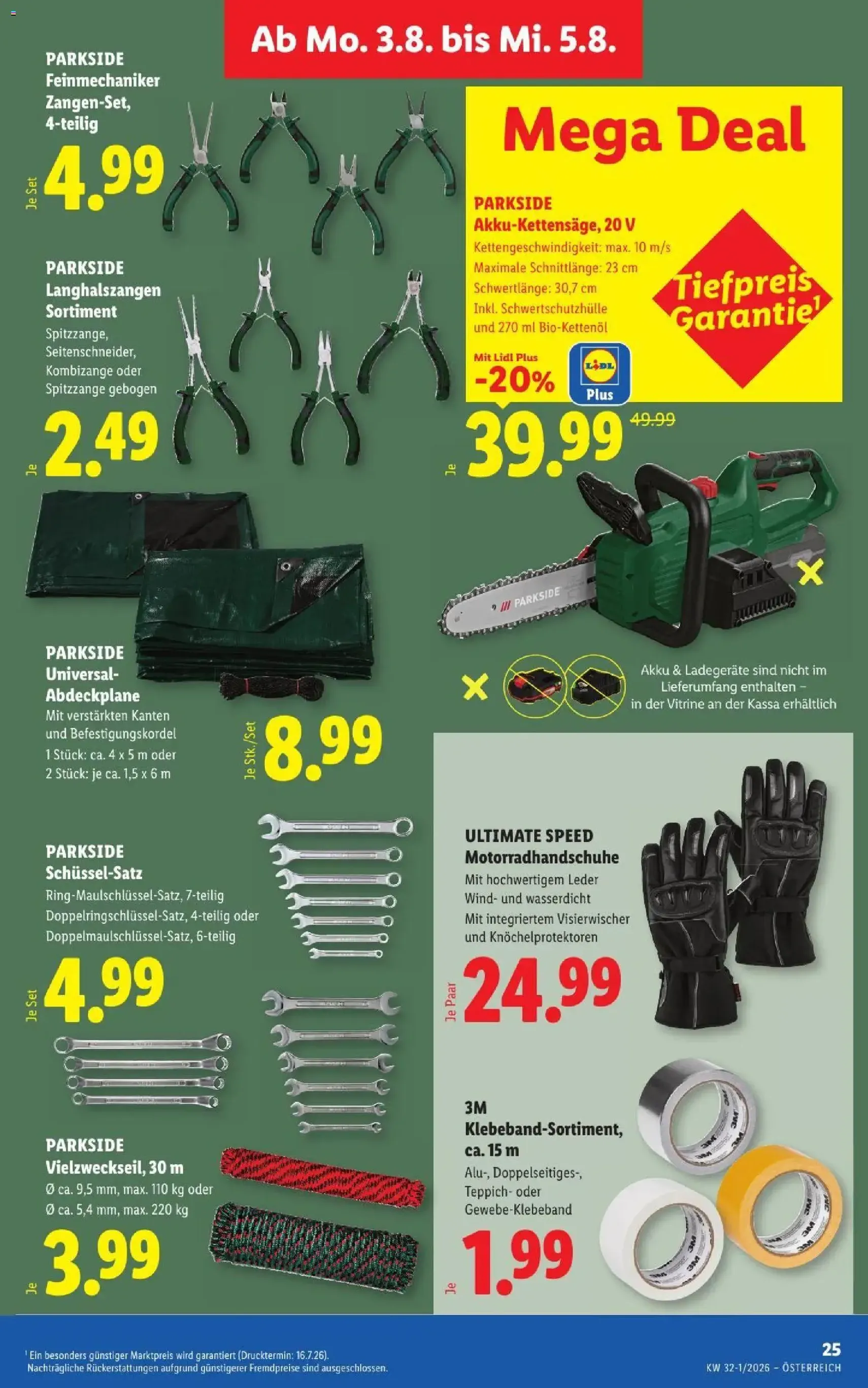 Lidl - Flugblatt - Gültiger Prospekt ab 30.07.2026, Seite 32 von insgesamt 52