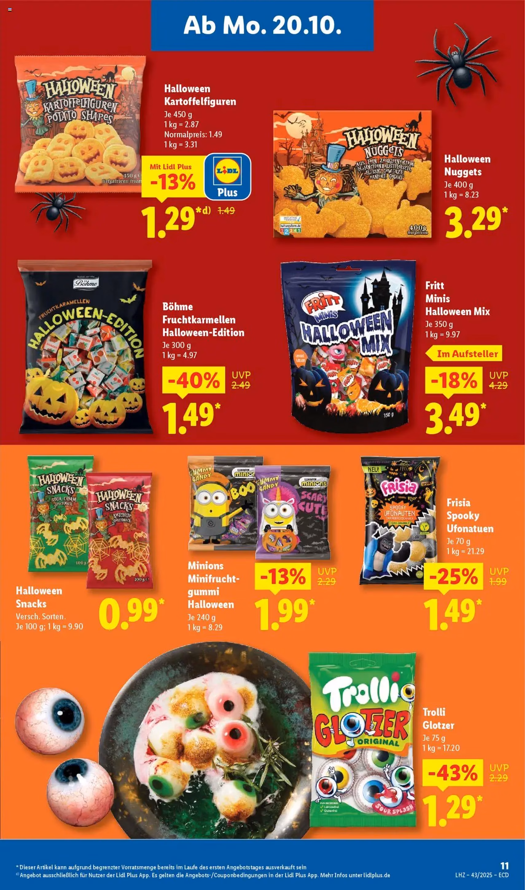Lidl - Prospekt - Gültiger Prospekt ab 20.10.2025, Seite 23 von insgesamt 69 Lidl - Prospekt - Gültiger Prospekt ab 20.10.2025, Seite 23 von insgesamt 69