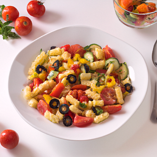 Vegetarischer Nudelsalat” Rezeptvorschau