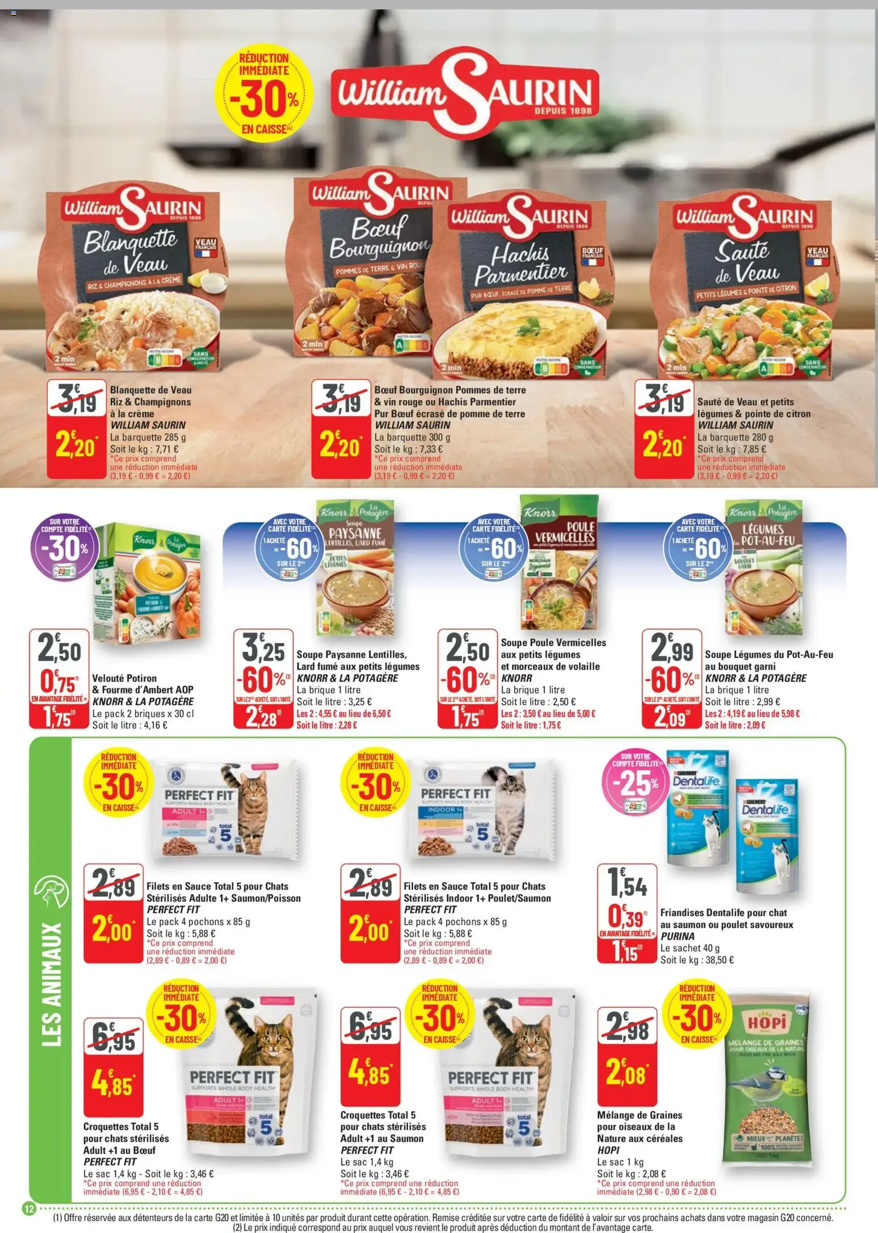 G20 Supermarchés catalogue - brochure valable à partir du 22/10/2025, page 12 sur 20 G20 Supermarchés catalogue - brochure valable à partir du 22/10/2025, page 12 sur 20