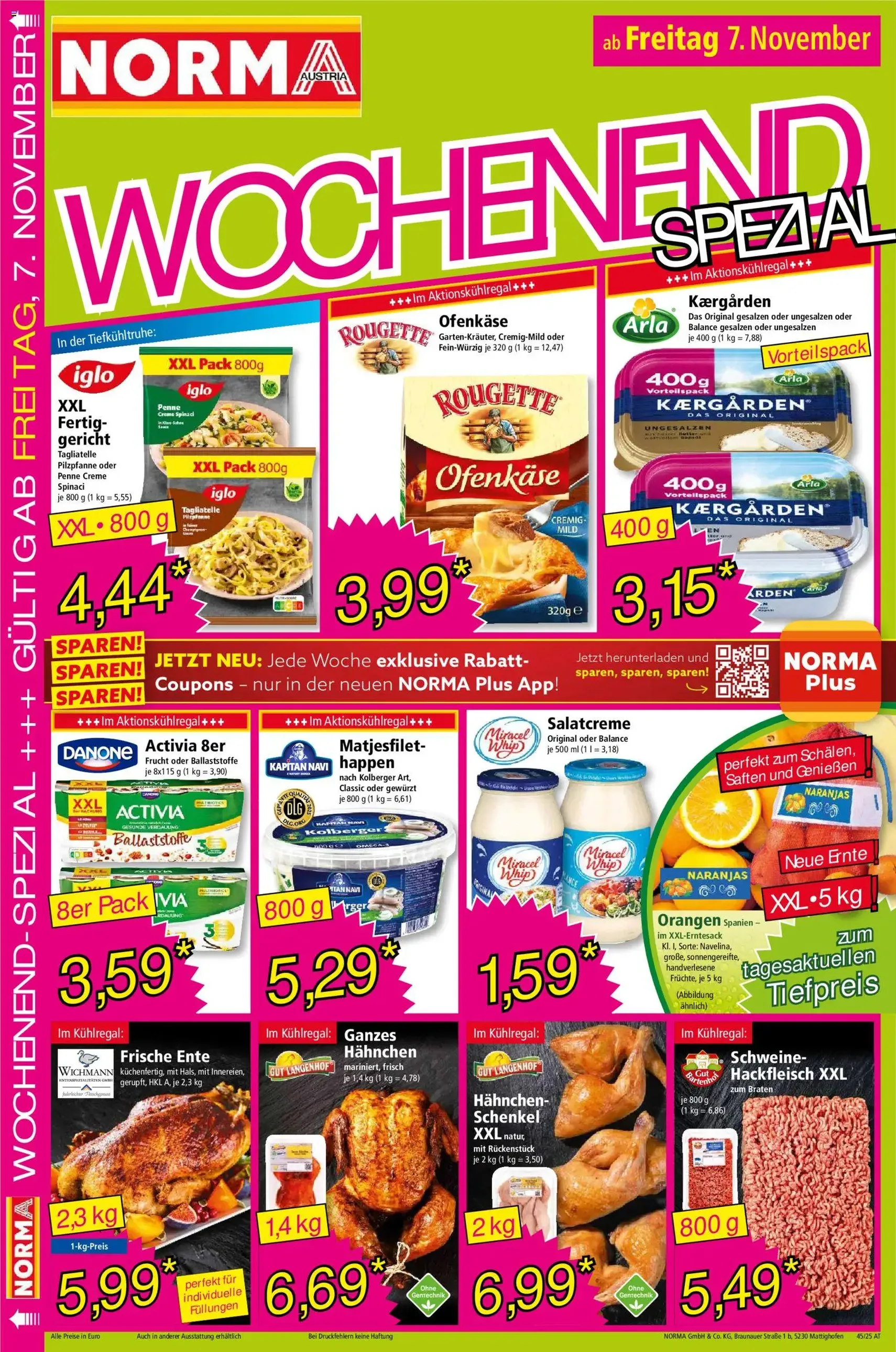 Norma Flugblatt - Gültiger Prospekt ab 03.11.2025, Seite 17 von insgesamt 19
