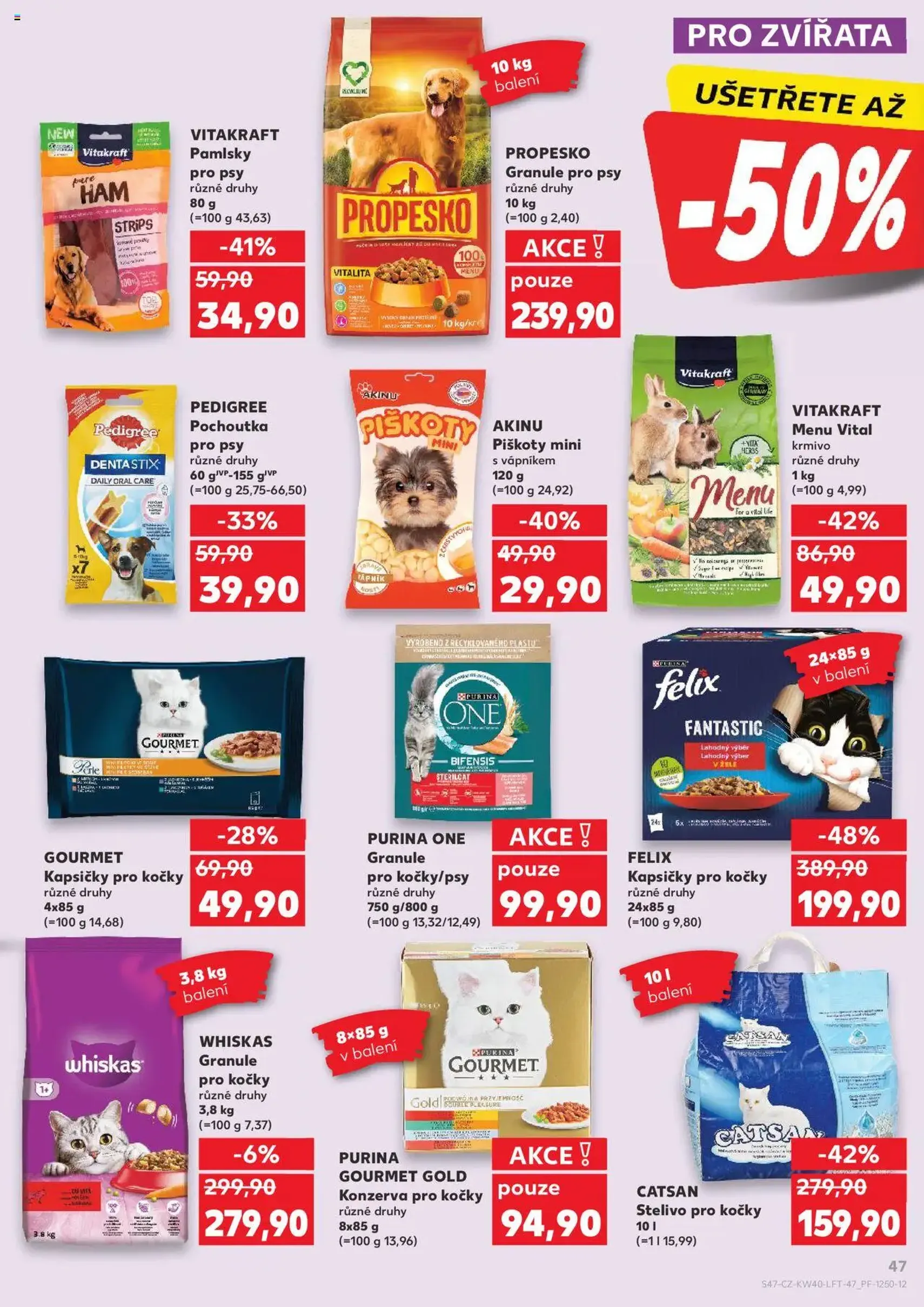 Kaufland leták - platný leták od 01.10.2025 strana 47 z 90
