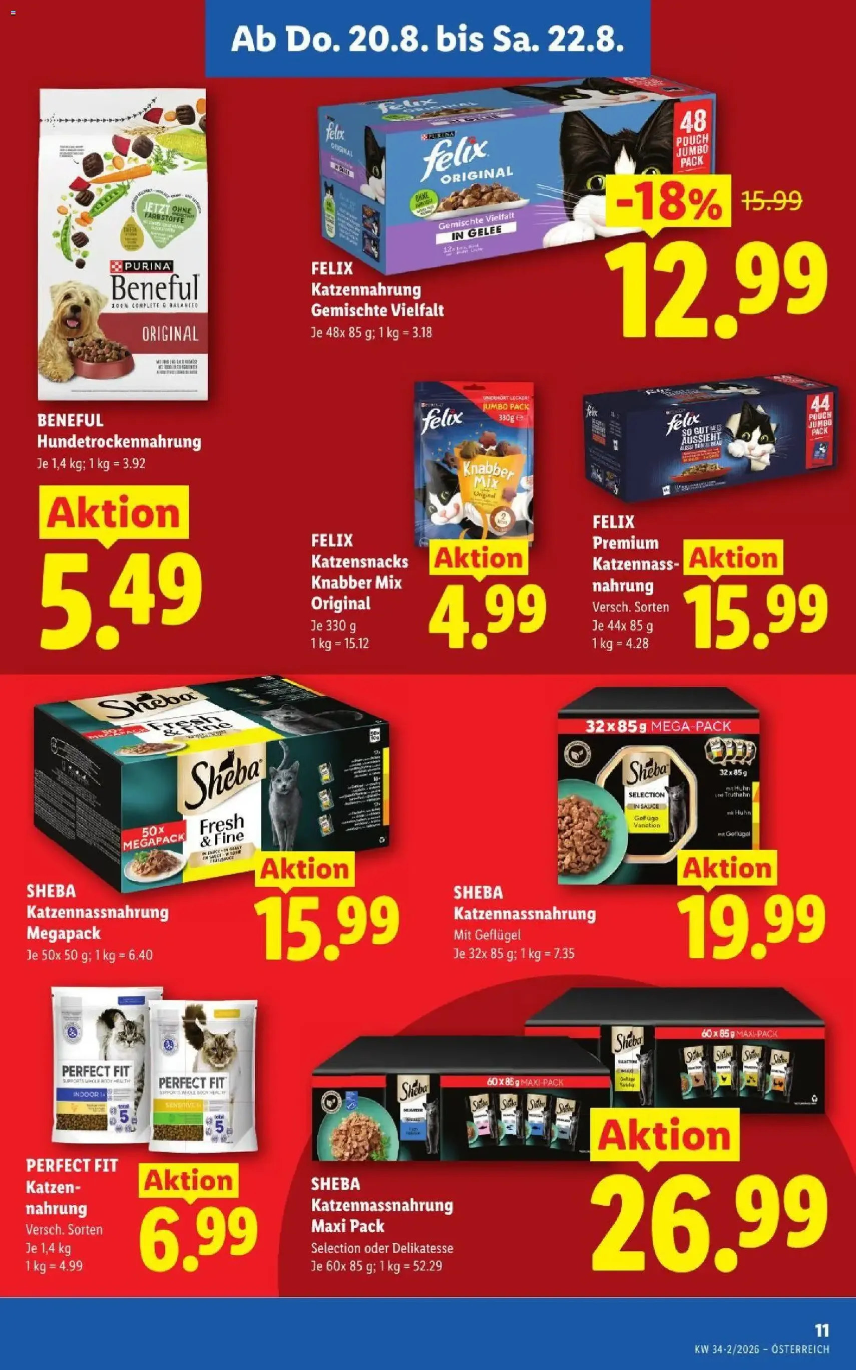 Lidl - Flugblatt - Gültiger Prospekt ab 20.08.2026, Seite 13 von insgesamt 55