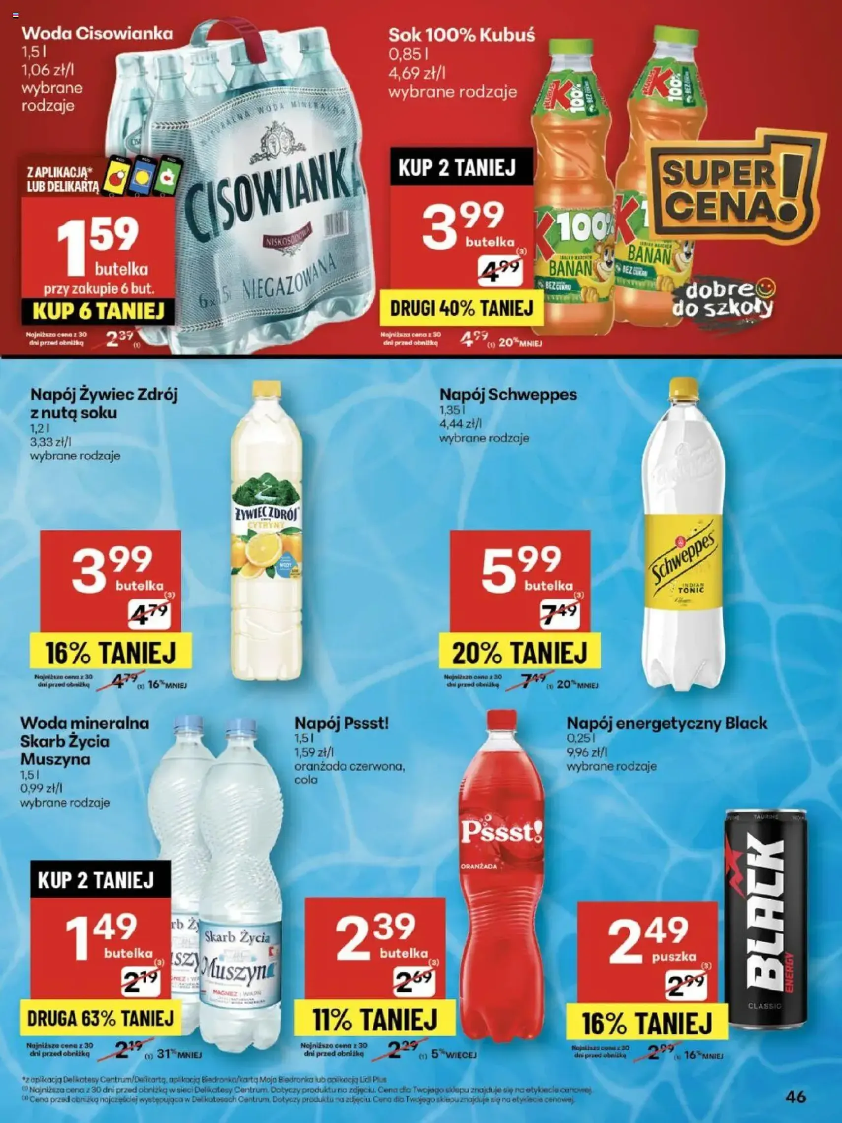 Delikatesy Centrum Gazetka - ważny gazetka od 28.08.2025 strona 46 z 52 Delikatesy Centrum Gazetka - ważny gazetka od 28.08.2025 strona 46 z 52