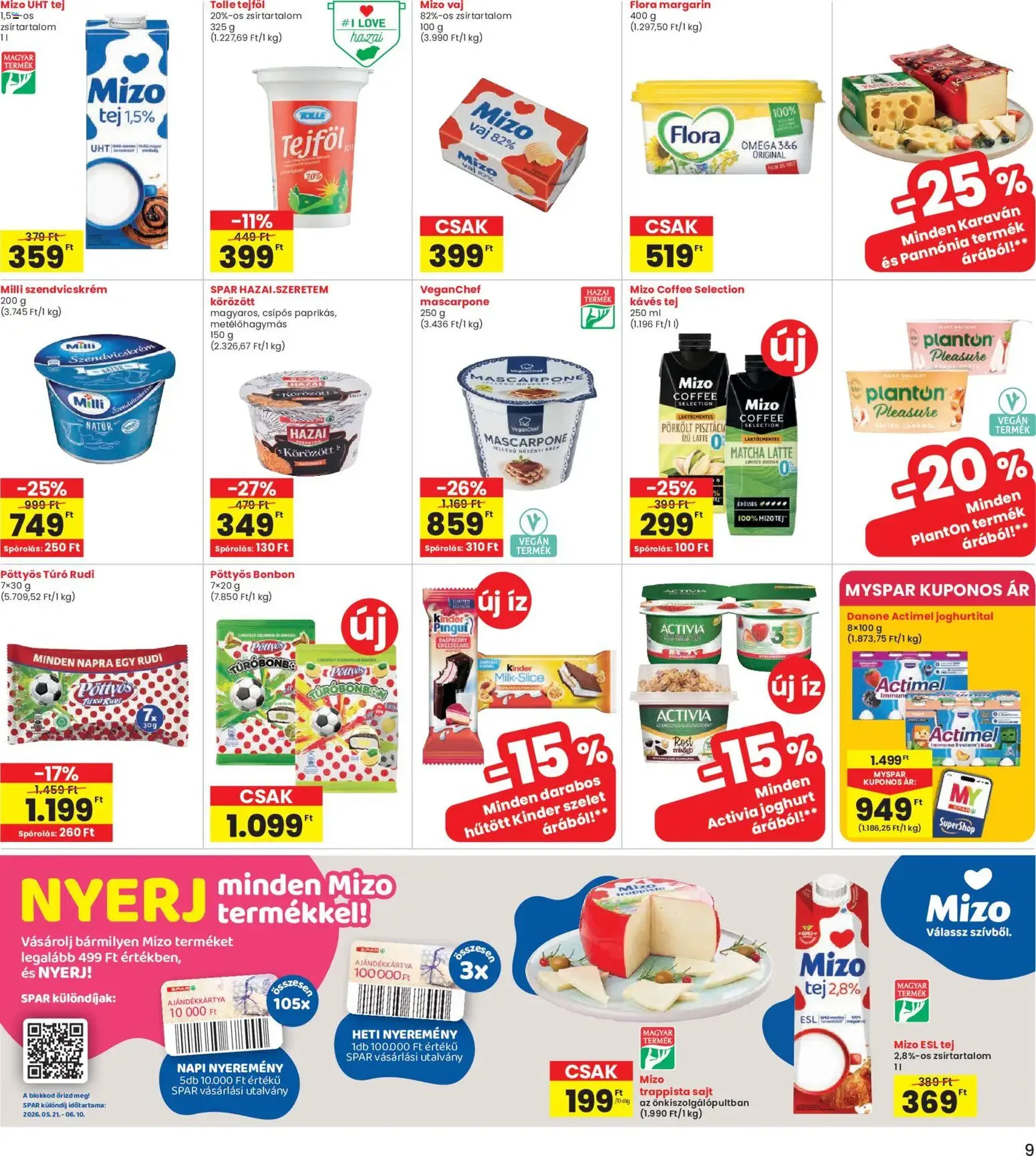 Interspar akciós újság - 2026.05.21. érvényes szórólap 9 oldal 20 oldalból