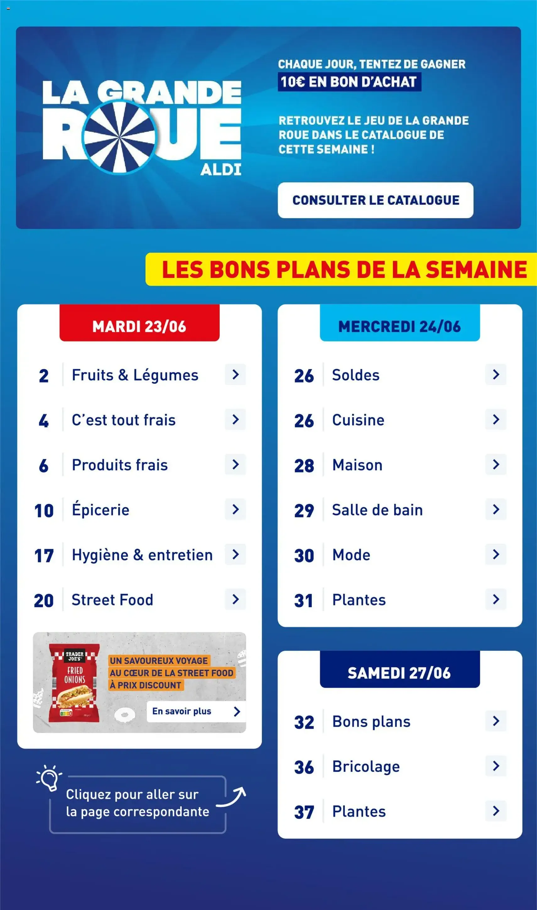 Aldi catalogue - brochure valable à partir du 23/06/2026, page 3 sur 41