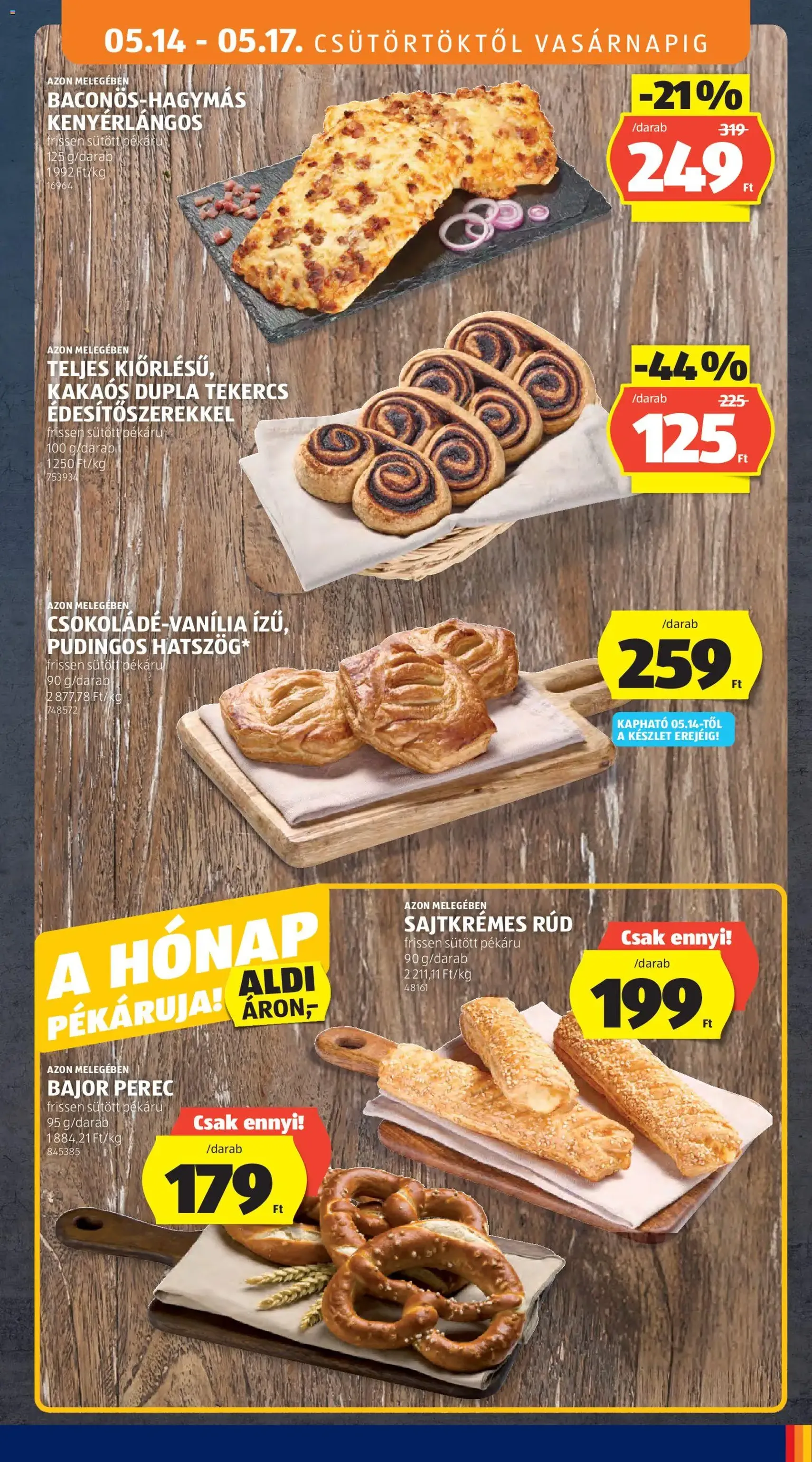 Aldi akciós újság - 2026.05.14. érvényes szórólap 9 oldal 36 oldalból