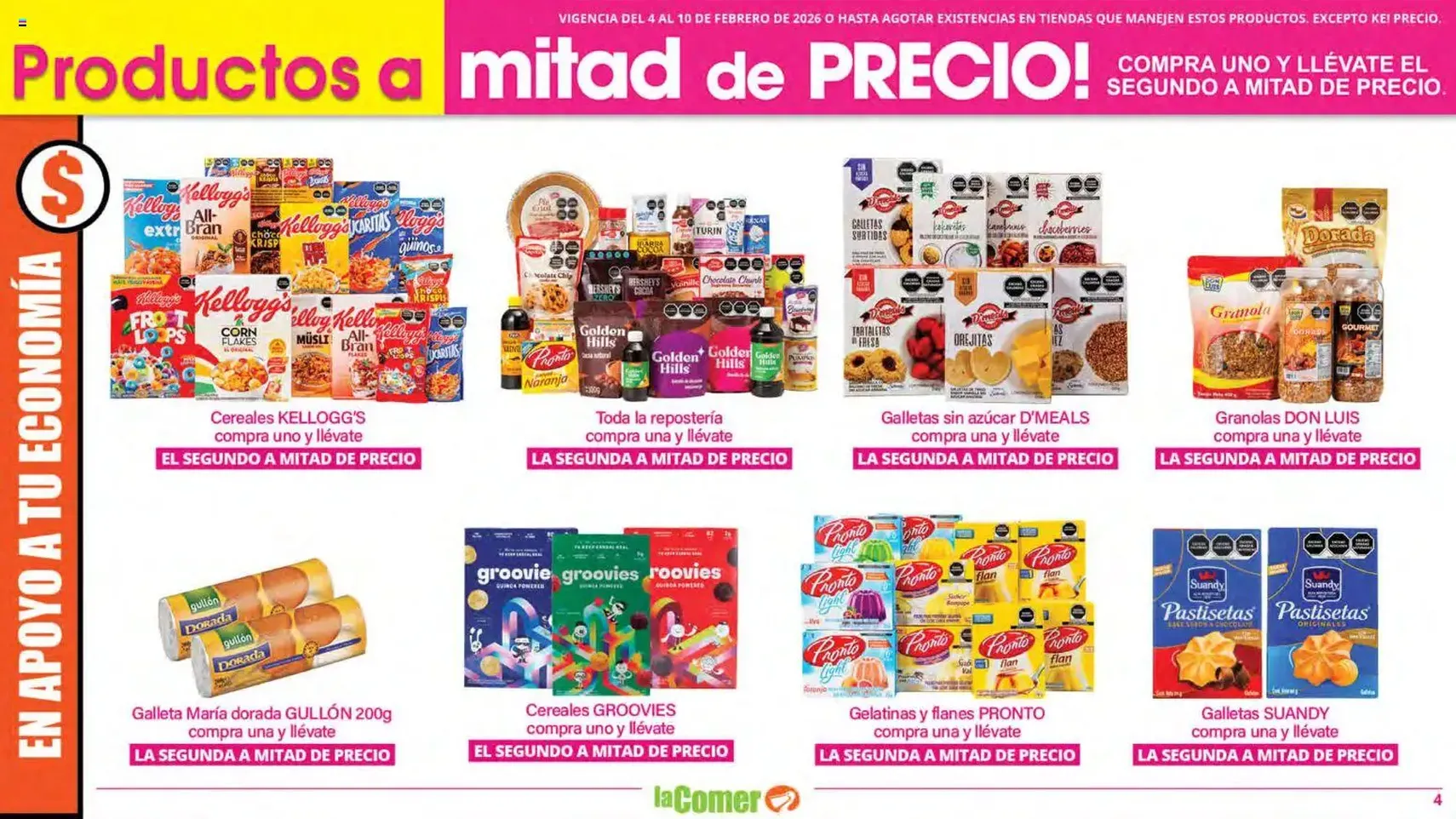La Comer folleto - folleto válido desde 04/02/2026 página 4 de 25