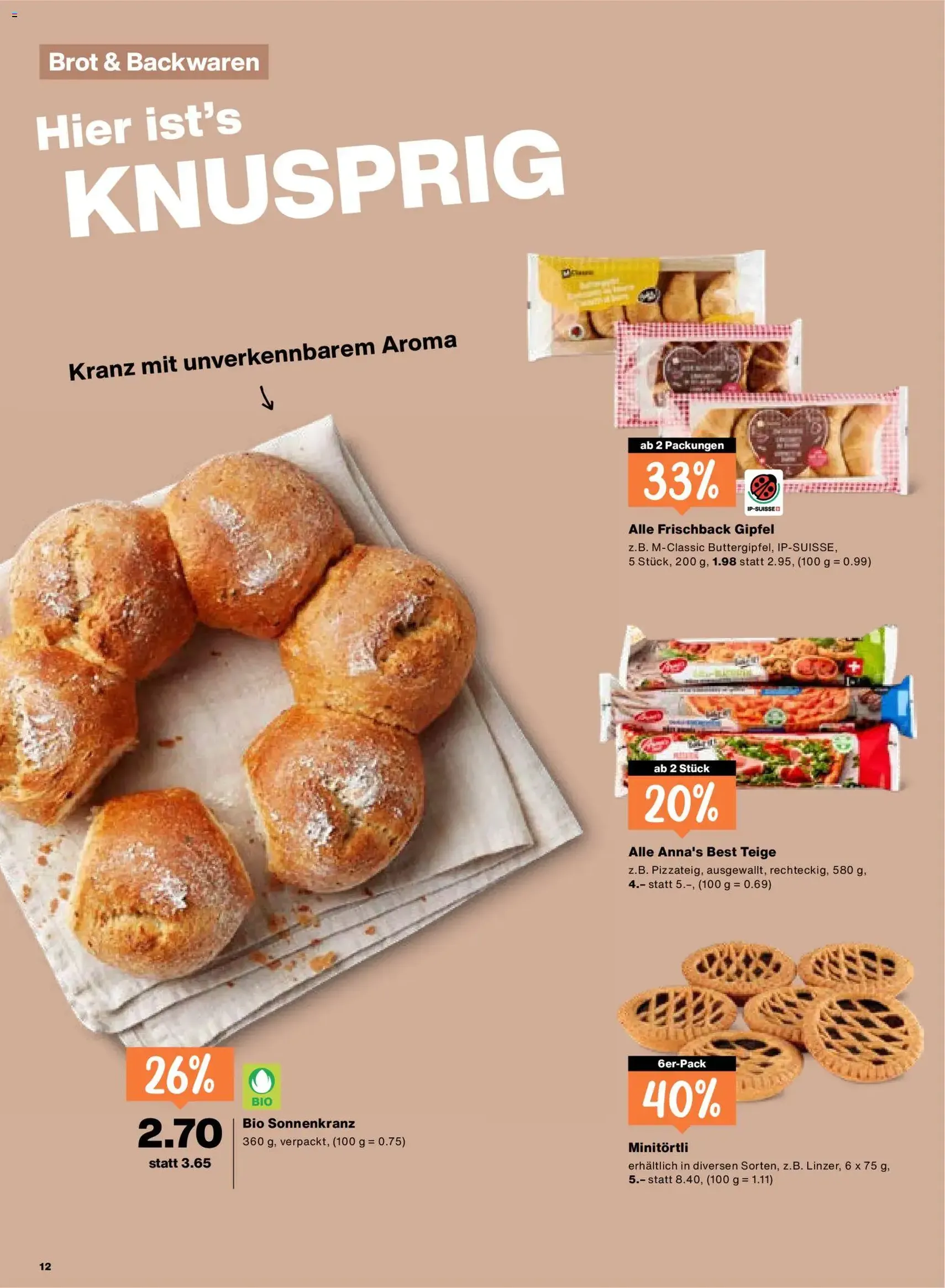 Migros aktionen - Gültiger Prospekt ab 04.06.2026, Seite 12 von insgesamt 24
