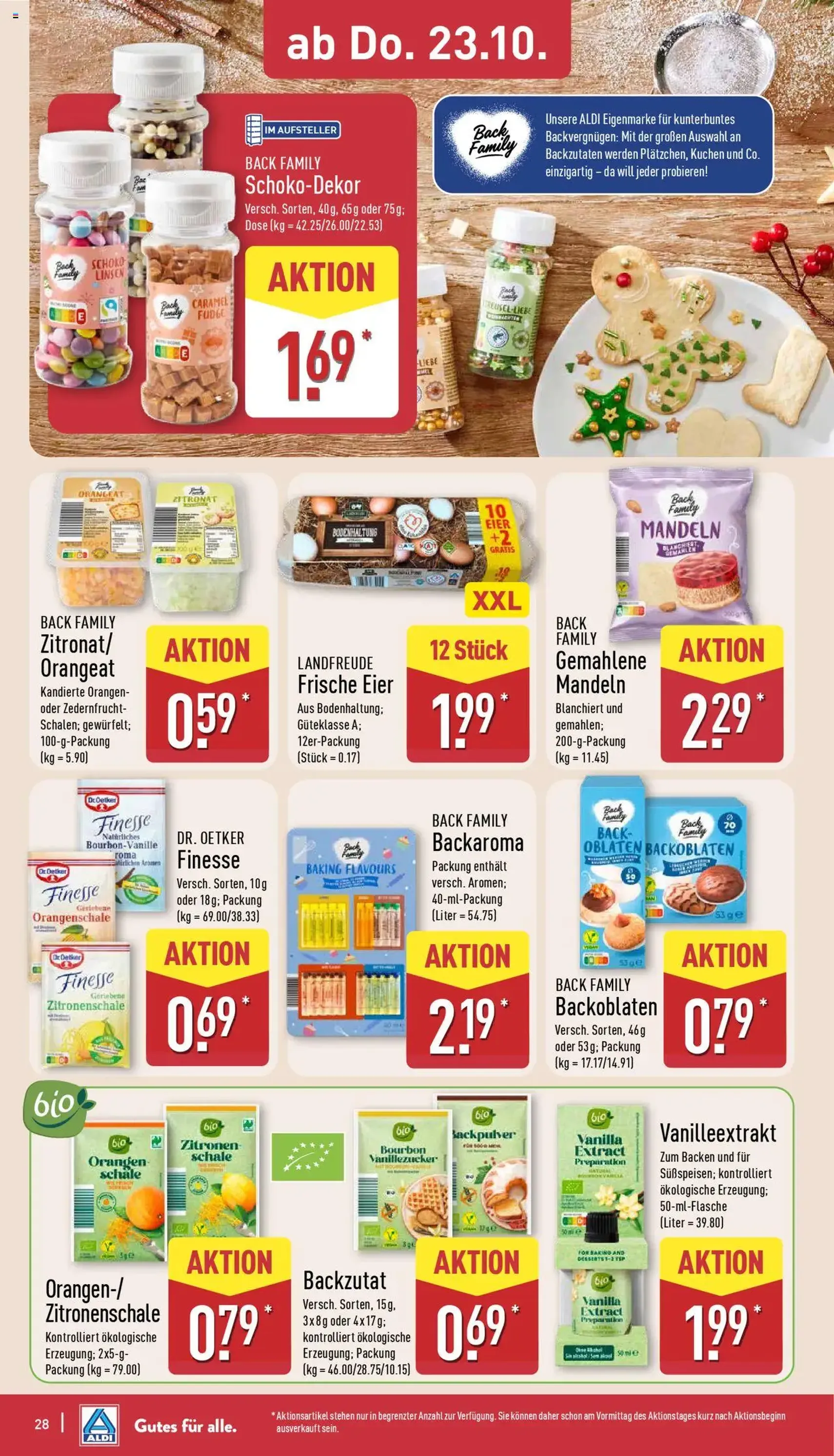Aldi Prospekt - Gültiger Prospekt ab 20.10.2025, Seite 28 von insgesamt 43 Aldi Prospekt - Gültiger Prospekt ab 20.10.2025, Seite 28 von insgesamt 43