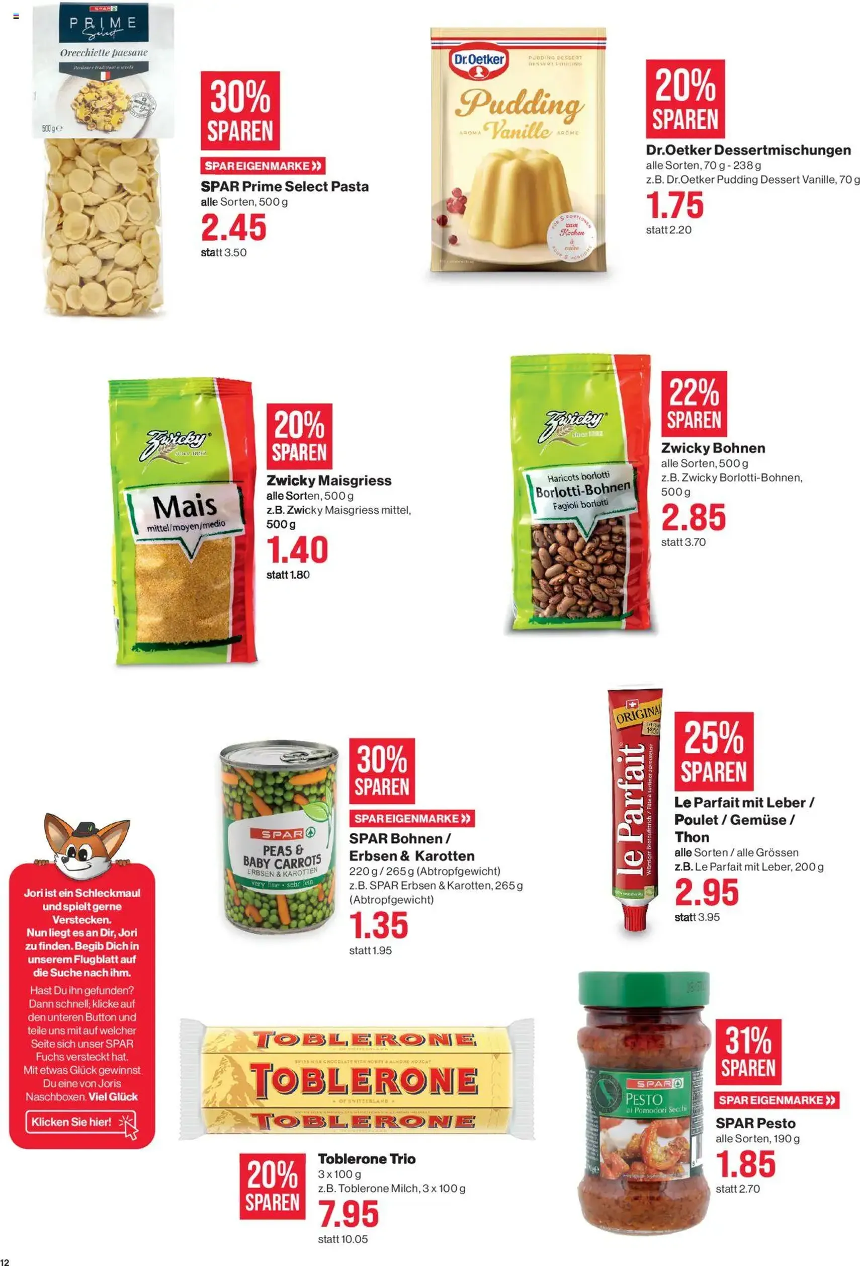 SPAR Aktionen - Gültiger Prospekt ab 25.09.2025, Seite 12 von insgesamt 24