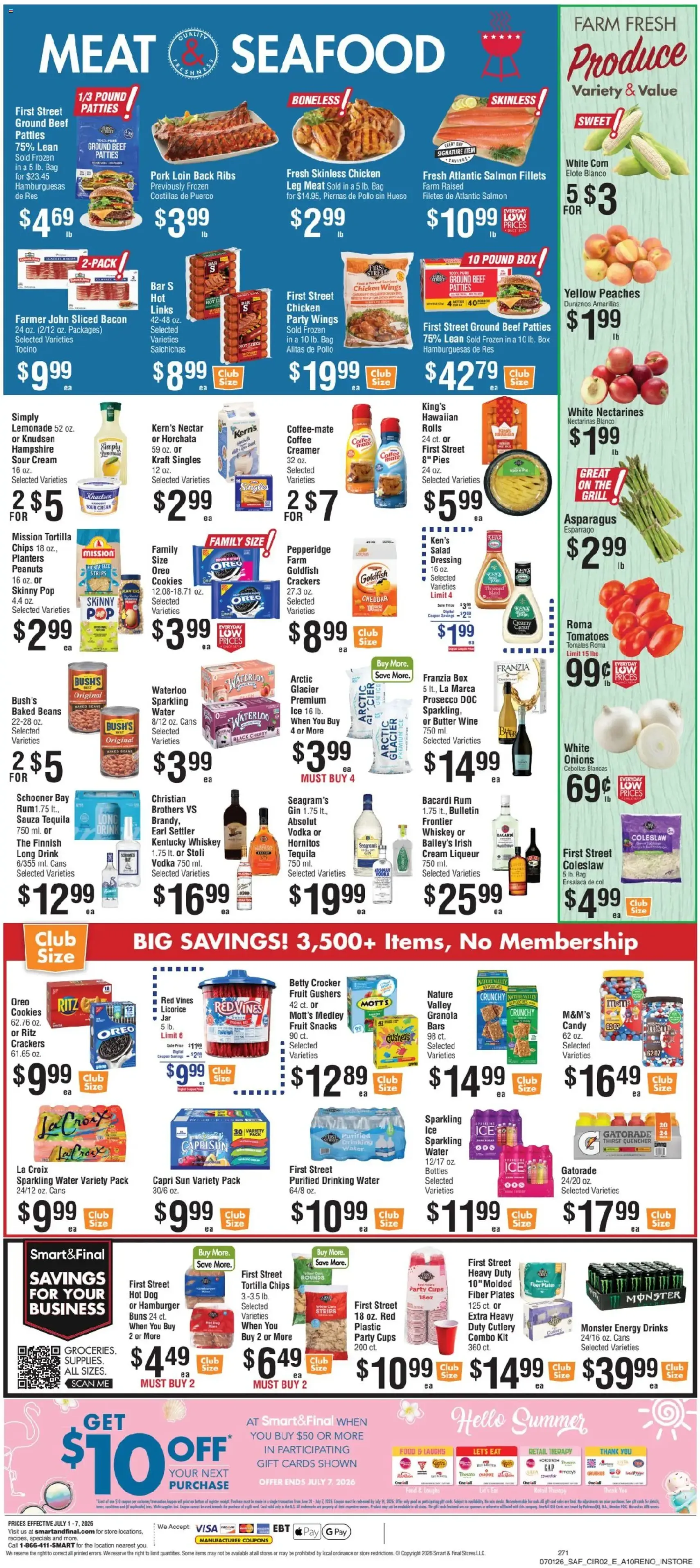 Smart & Final Weekly Ad - valid flyer from 07/01/2026, page 3 of 3