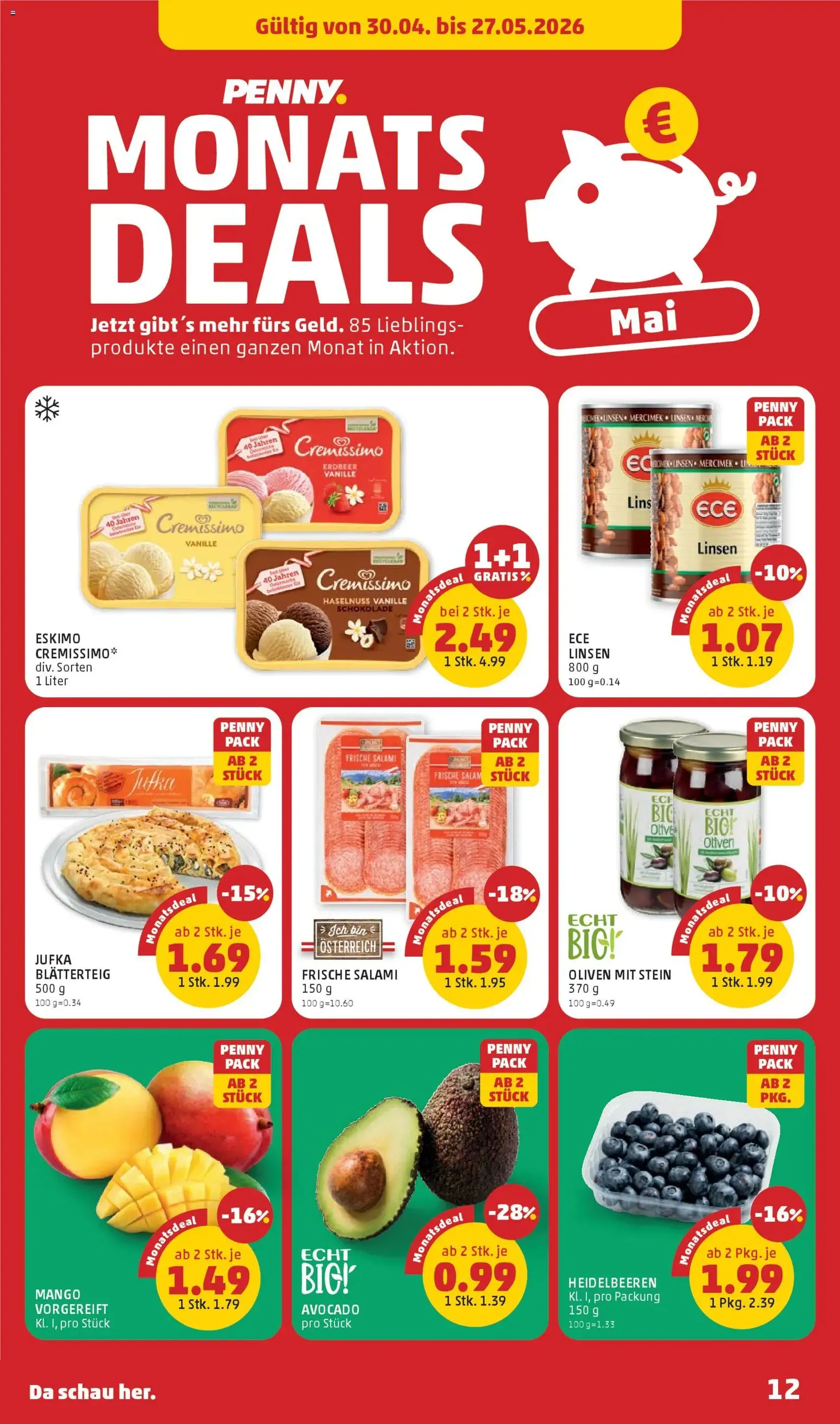 Penny Markt - Flugblatt - Gültiger Prospekt ab 30.04.2026, Seite 12 von insgesamt 32