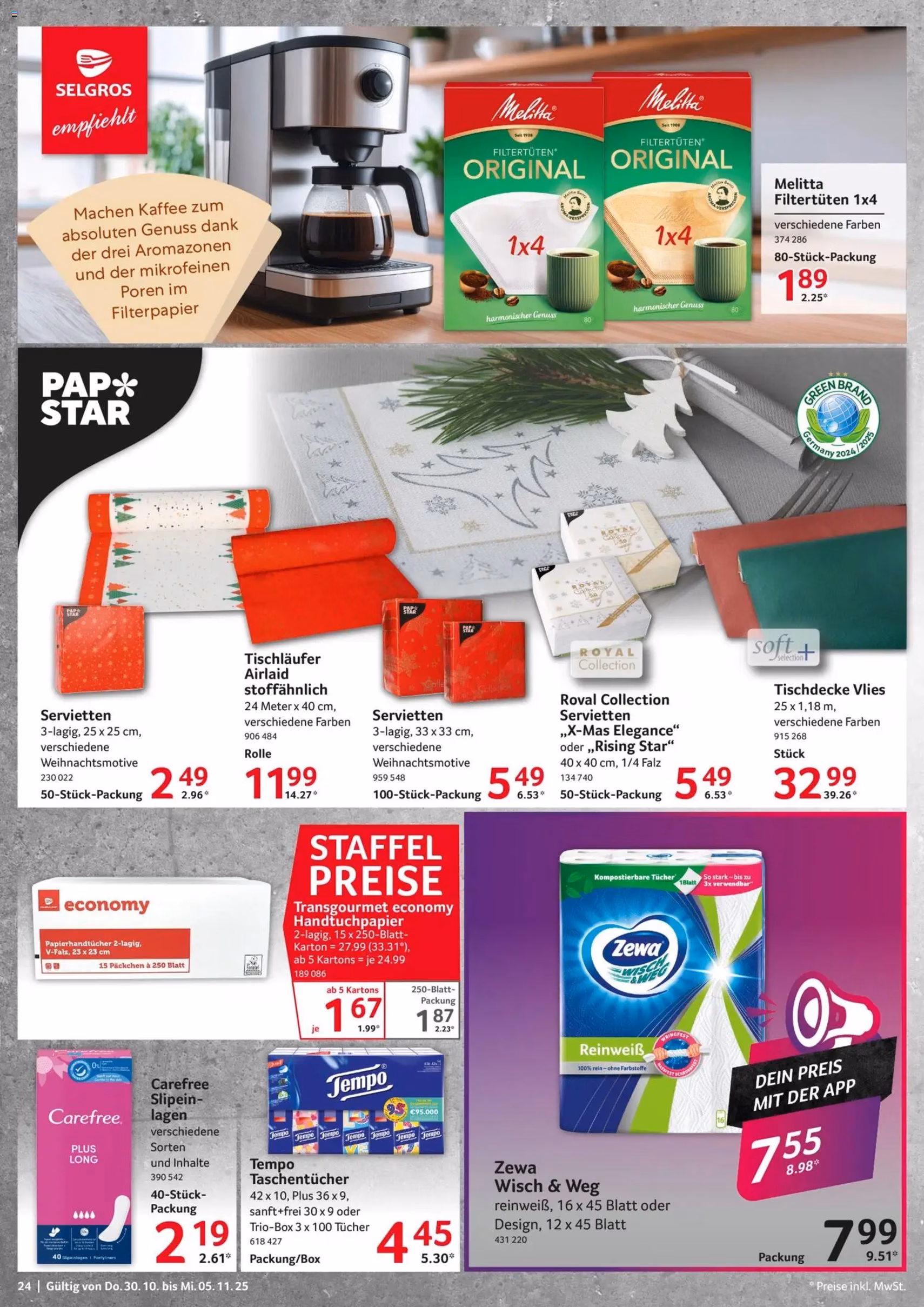 Selgros Prospekt - Gültiger Prospekt ab 30.10.2025, Seite 24 von insgesamt 32 Selgros Prospekt - Gültiger Prospekt ab 30.10.2025, Seite 24 von insgesamt 32