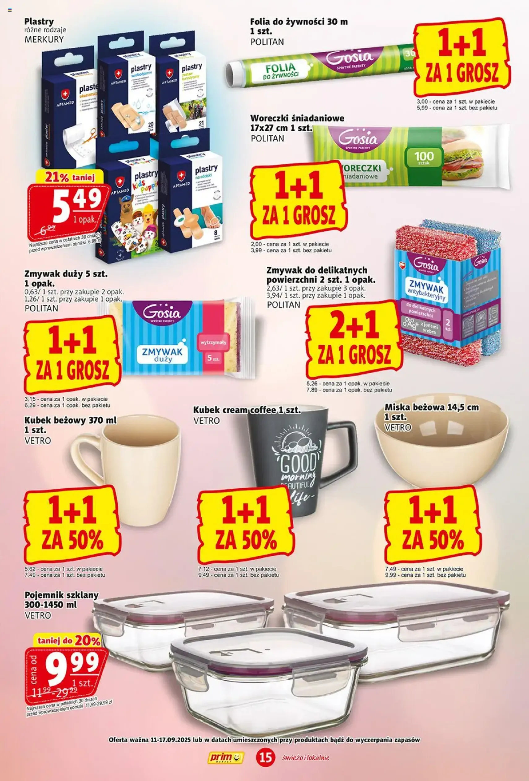 Prim Market Gazetka - ważny gazetka od 11.09.2025 strona 15 z 16 Prim Market Gazetka - ważny gazetka od 11.09.2025 strona 15 z 16