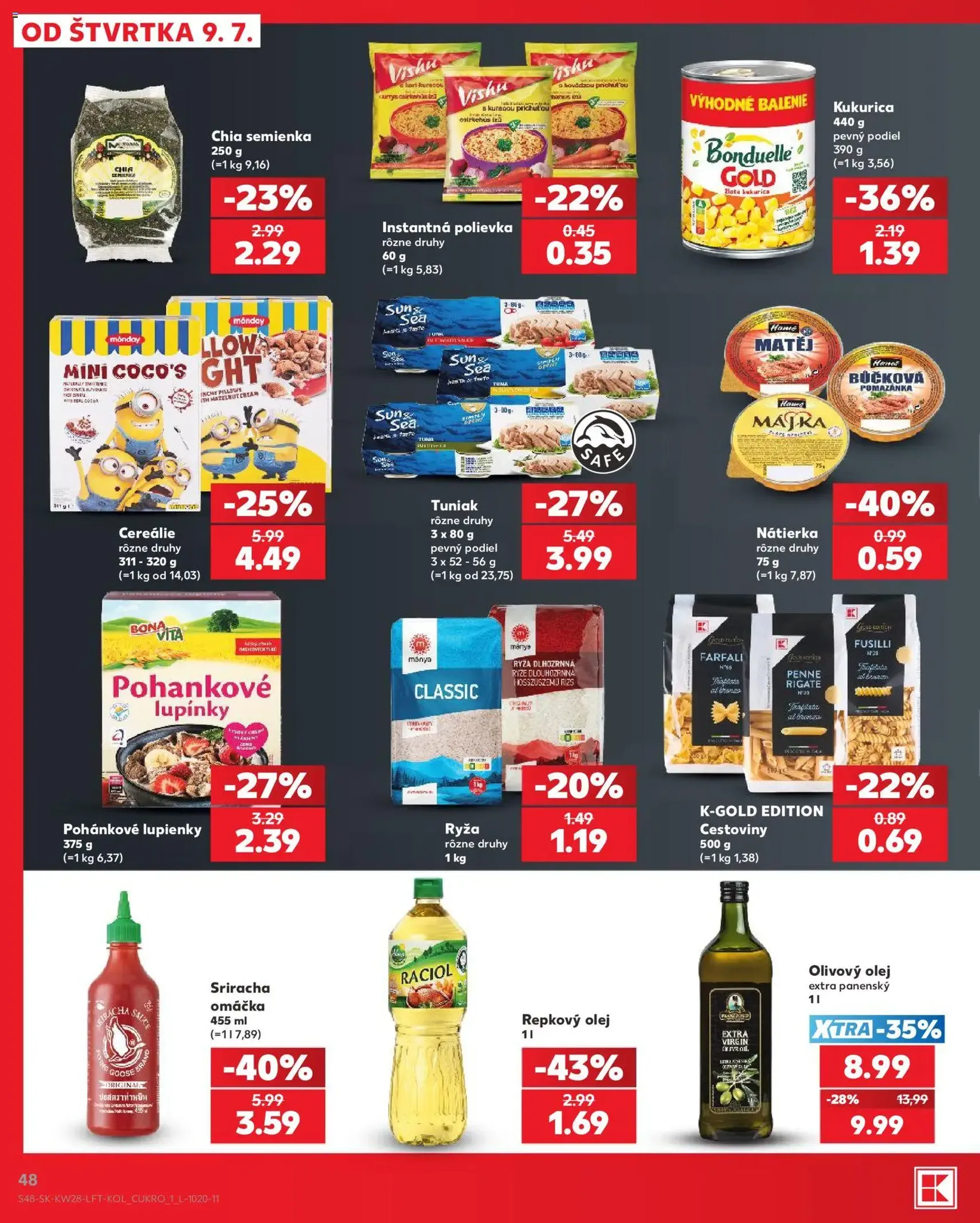 Kaufland SK akciós újság - 2026.07.09. érvényes szórólap 48 oldal 82 oldalból