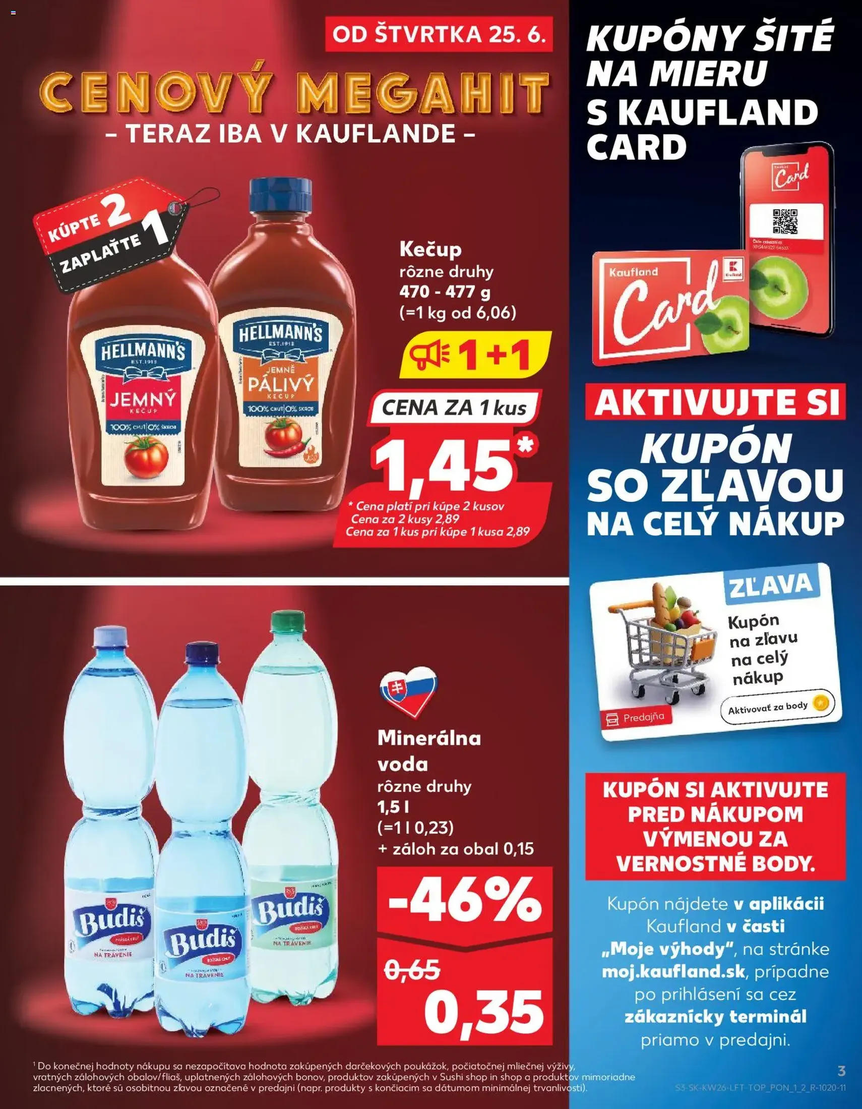 Kaufland leták - platný leták od 25.06.2026 strana 3 z 84