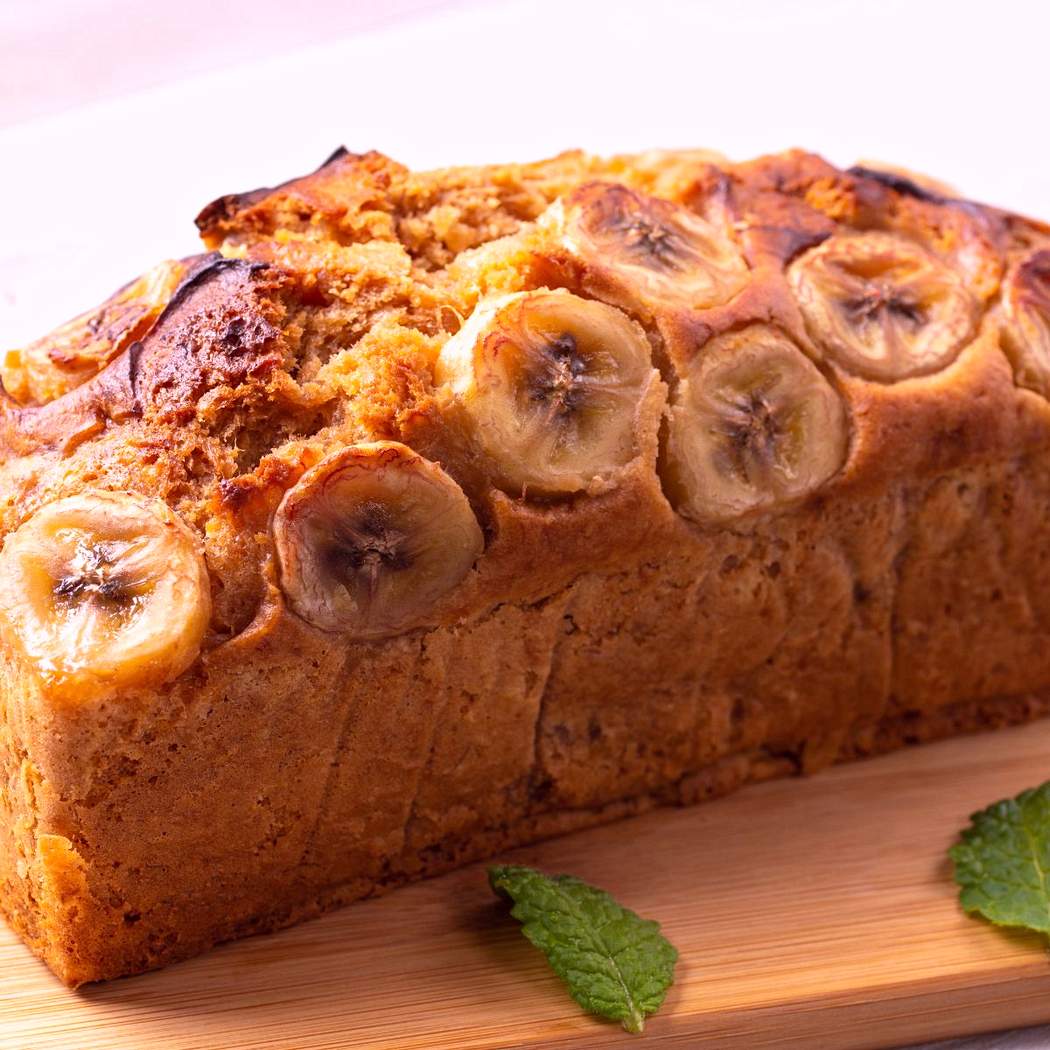 Torta di banane senza uova